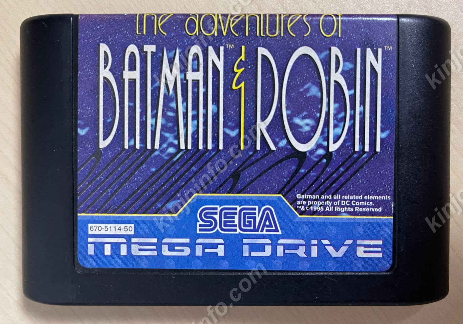 The Adventures of Batman & Robin【中古美品・MD豪州版】