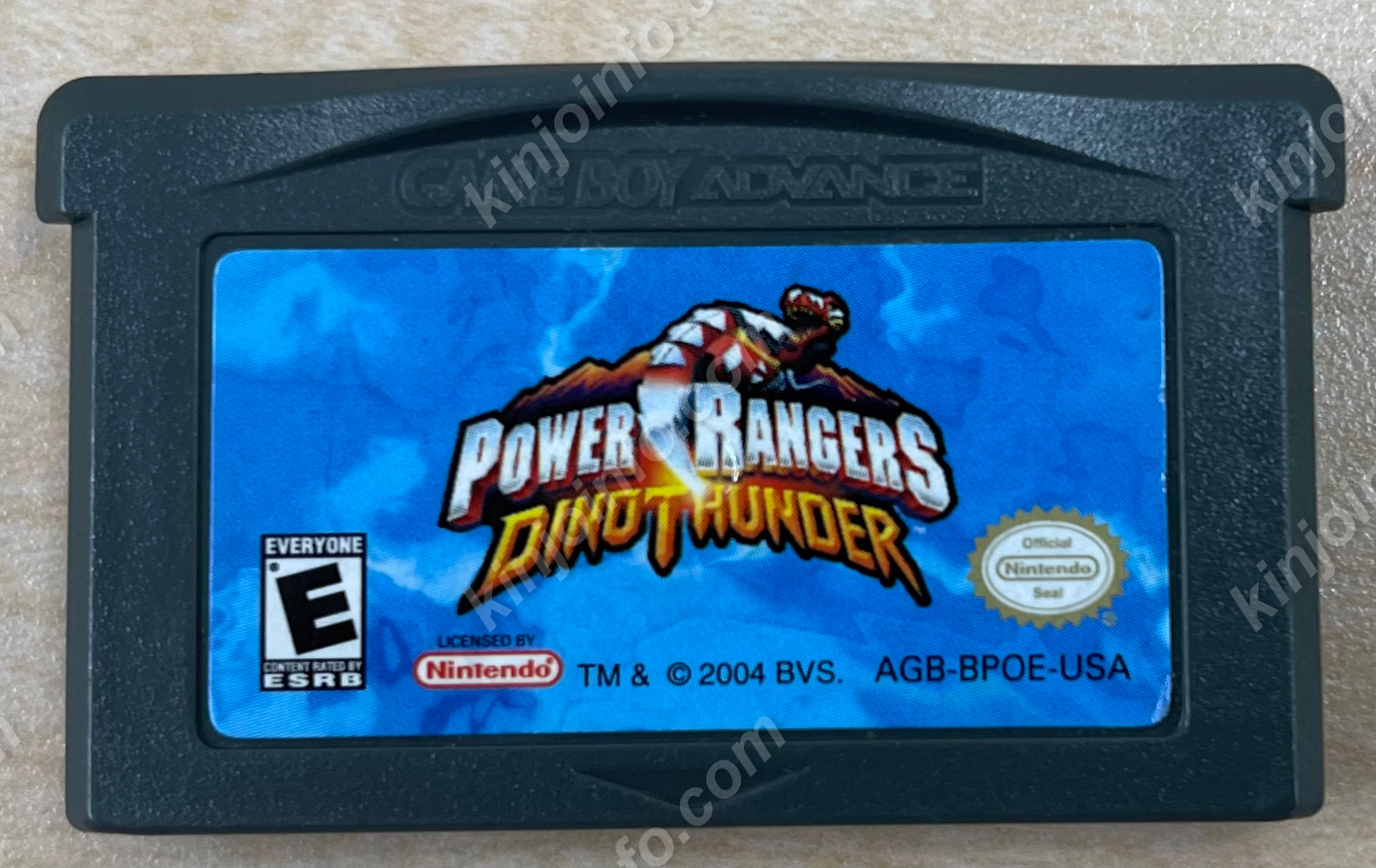 Power Rangers : Dino Thunder【中古美品・GBA北米版】