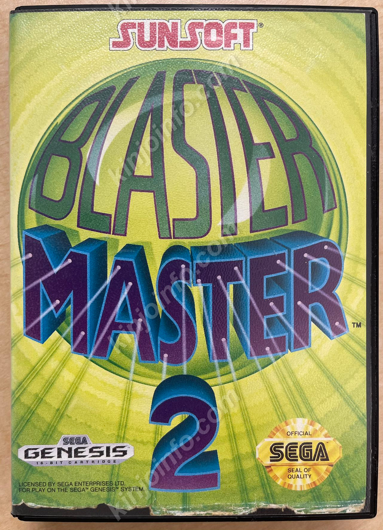 Blaster Master 2 ブラスター マスター 2【中古・genesis北米版】