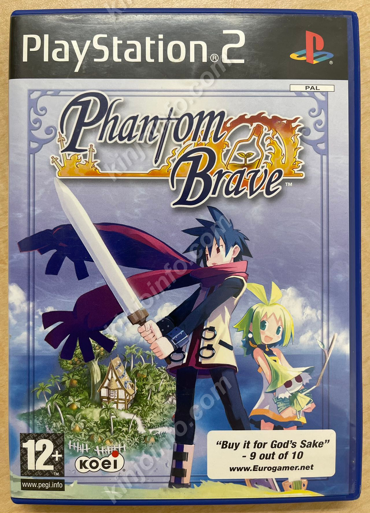 Phantom Brave『ファントム・ブレイブ』【中古美品・PS2欧州版】