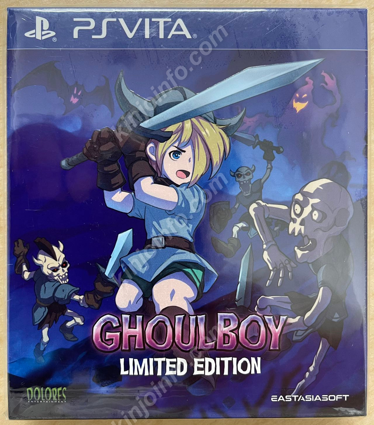 GHOULBOY（グールボーイ）【新品未開封・限定版・psvita北米版】