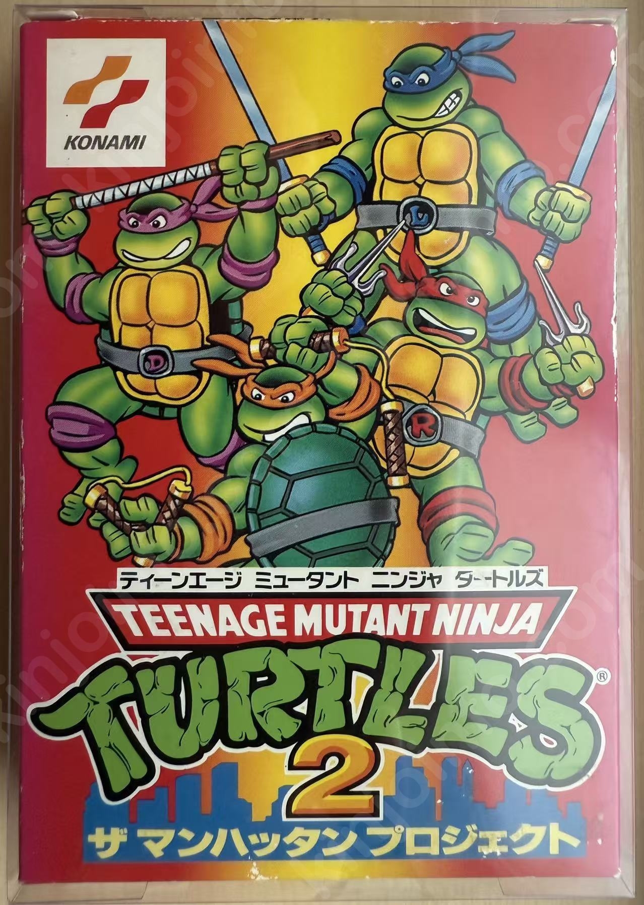 ティーンエージ ミュータント ニンジャ タートルズ2:ザ マンハッタン プロジェクト（Teenage Mutant Ninja Turtles III: The Manhattan Project）【中古美品・完品・FC日本版】