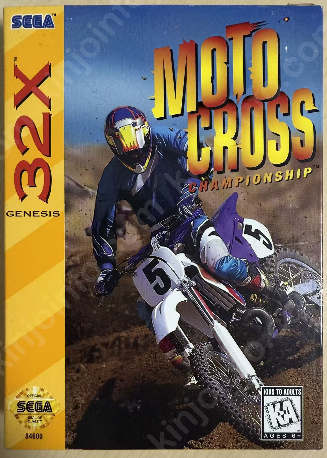 Motocross Championship（モトクロス・チャンピオンシップ）【中古美品・完品・GENESIS 32X北米版】