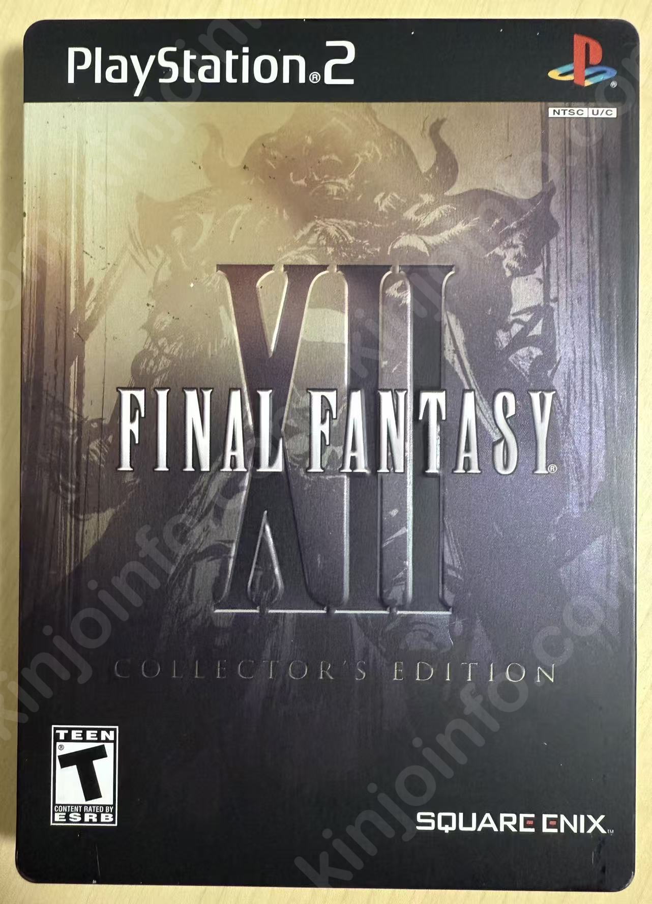 Final Fantasy XII Collector's Edition（ファイナルファンタジーXII コレクターズエディション）【中古美品・スチールブックケース・PS2北米版】