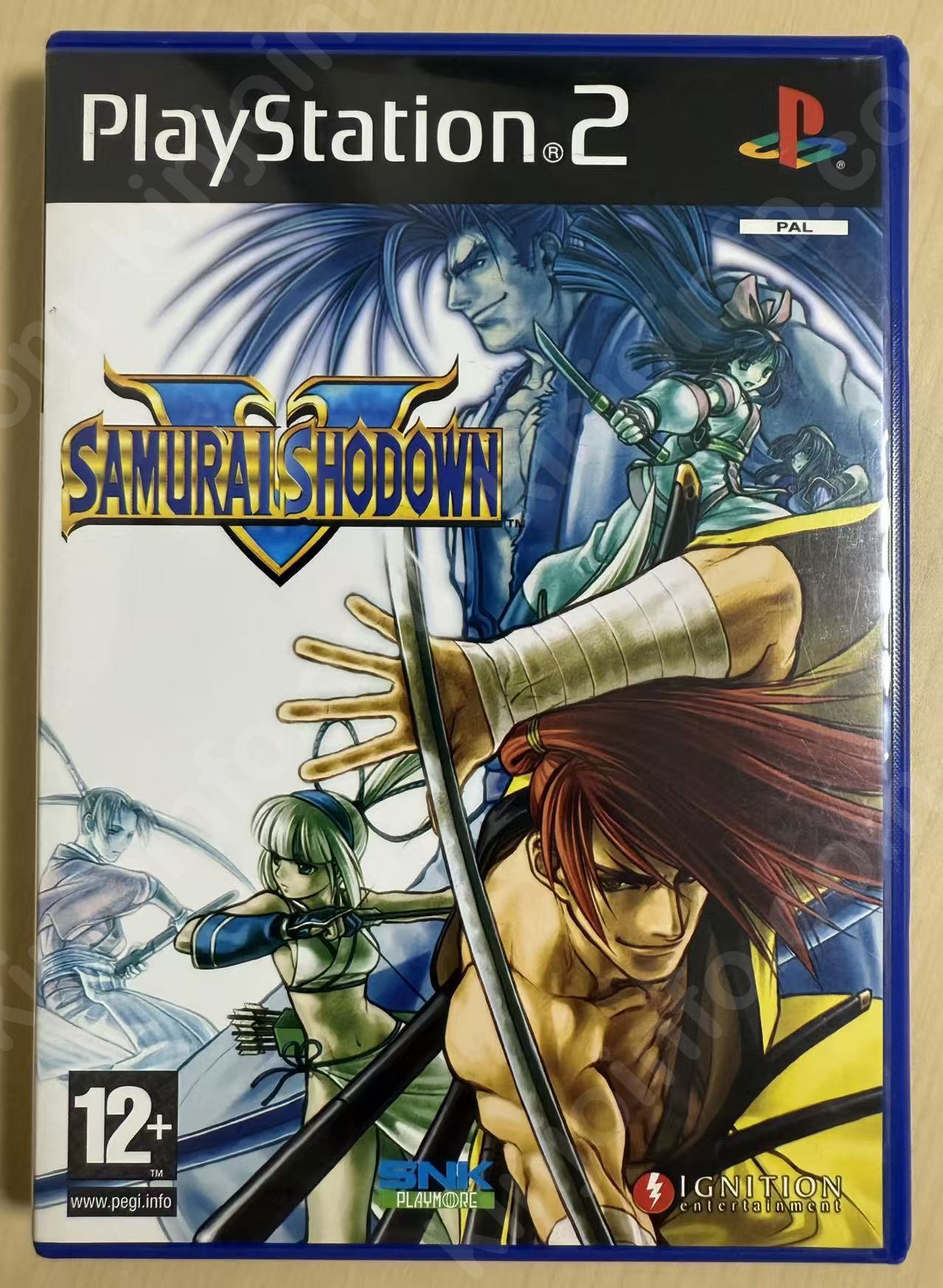 Samurai Shodown V（サムライスピリッツ零）【中古美品・PS2欧州版】