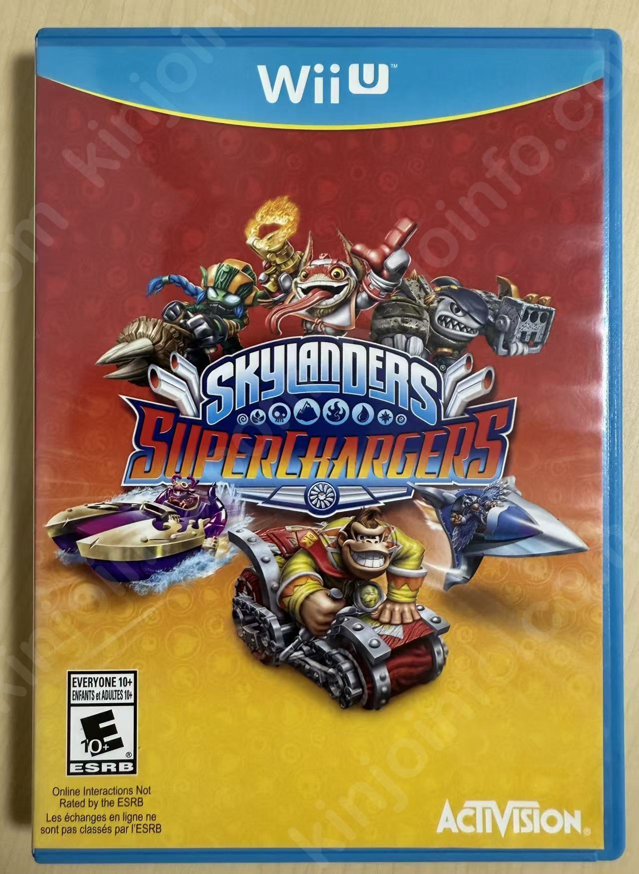 Skylanders SuperChargers（スカイランダーズ スーパーチャージャーズ）【中古美品・WiiU北米版】