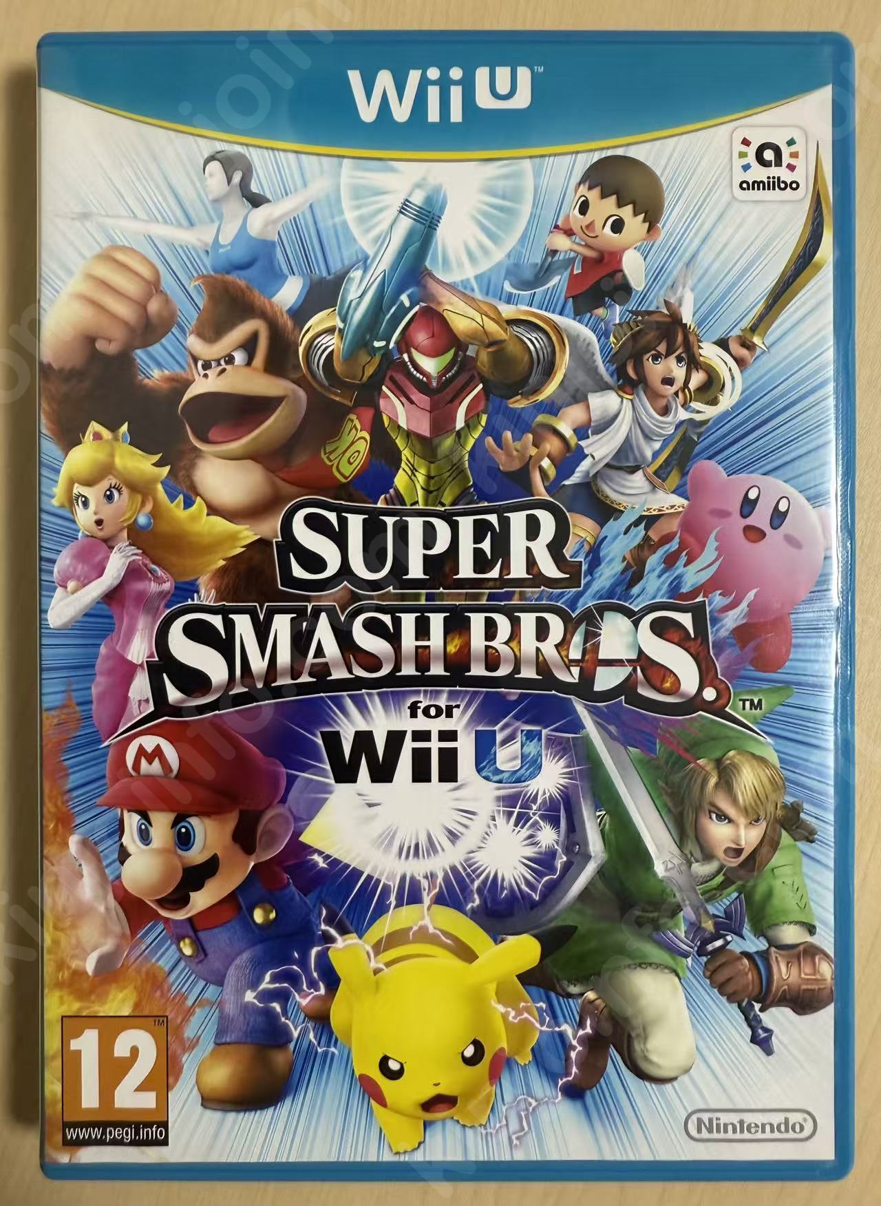 Super Smash Bros. for Wii U（大乱闘スマッシュブラザーズ for Wii U）【中古美品・Wii U欧州版】