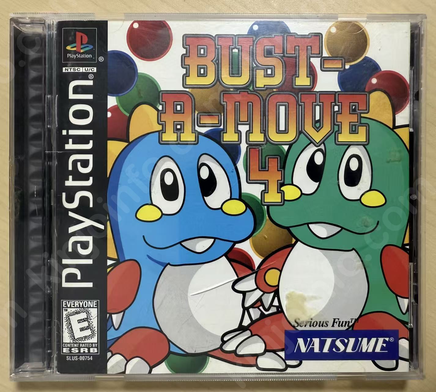 Bust-A-Move 4（パズルボブル4）【中古美品・PS北米版】
