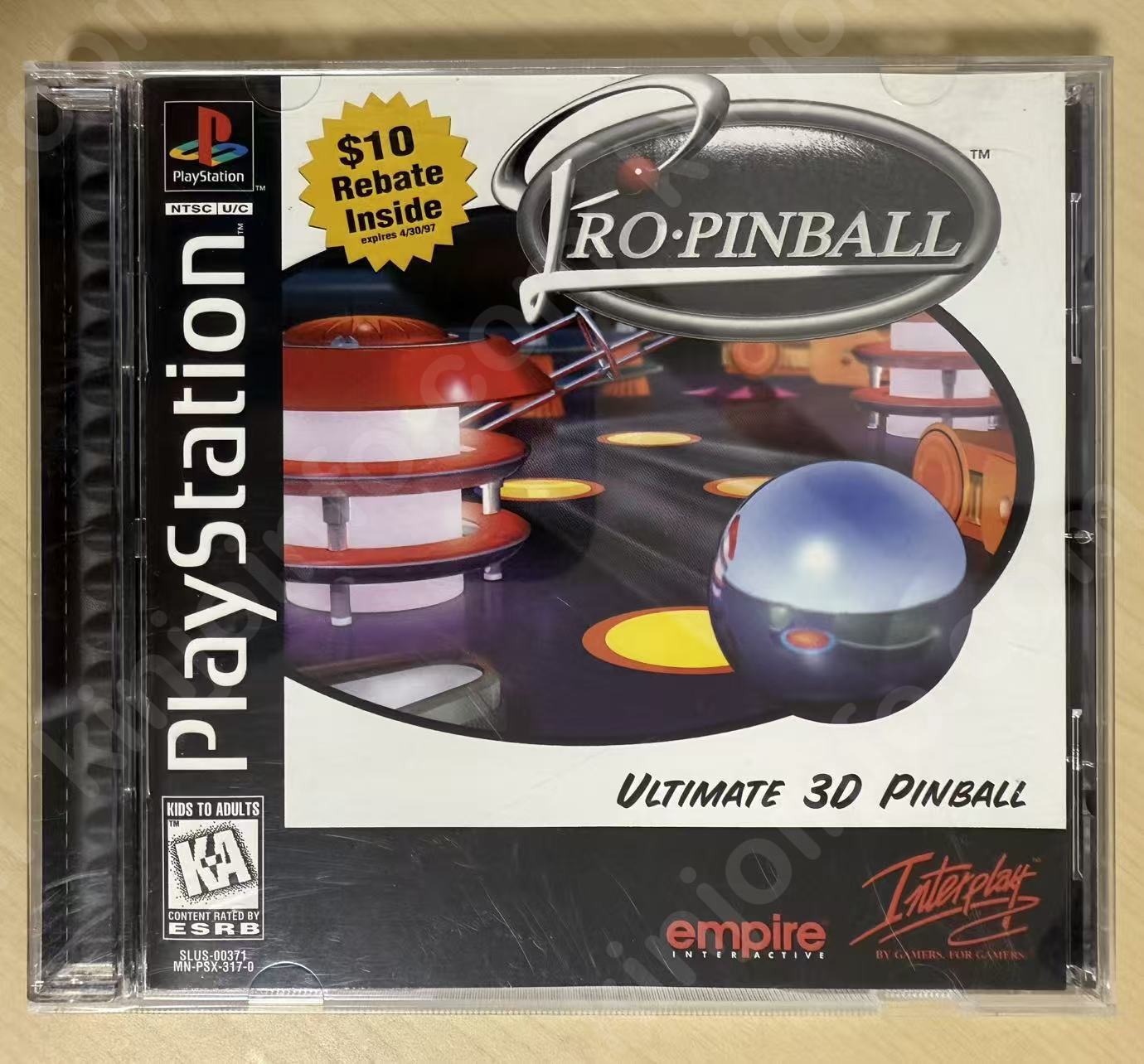 Pro Pinball: The Web（プロピンボール ザ・ウェブ）【中古美品・PS北米版】