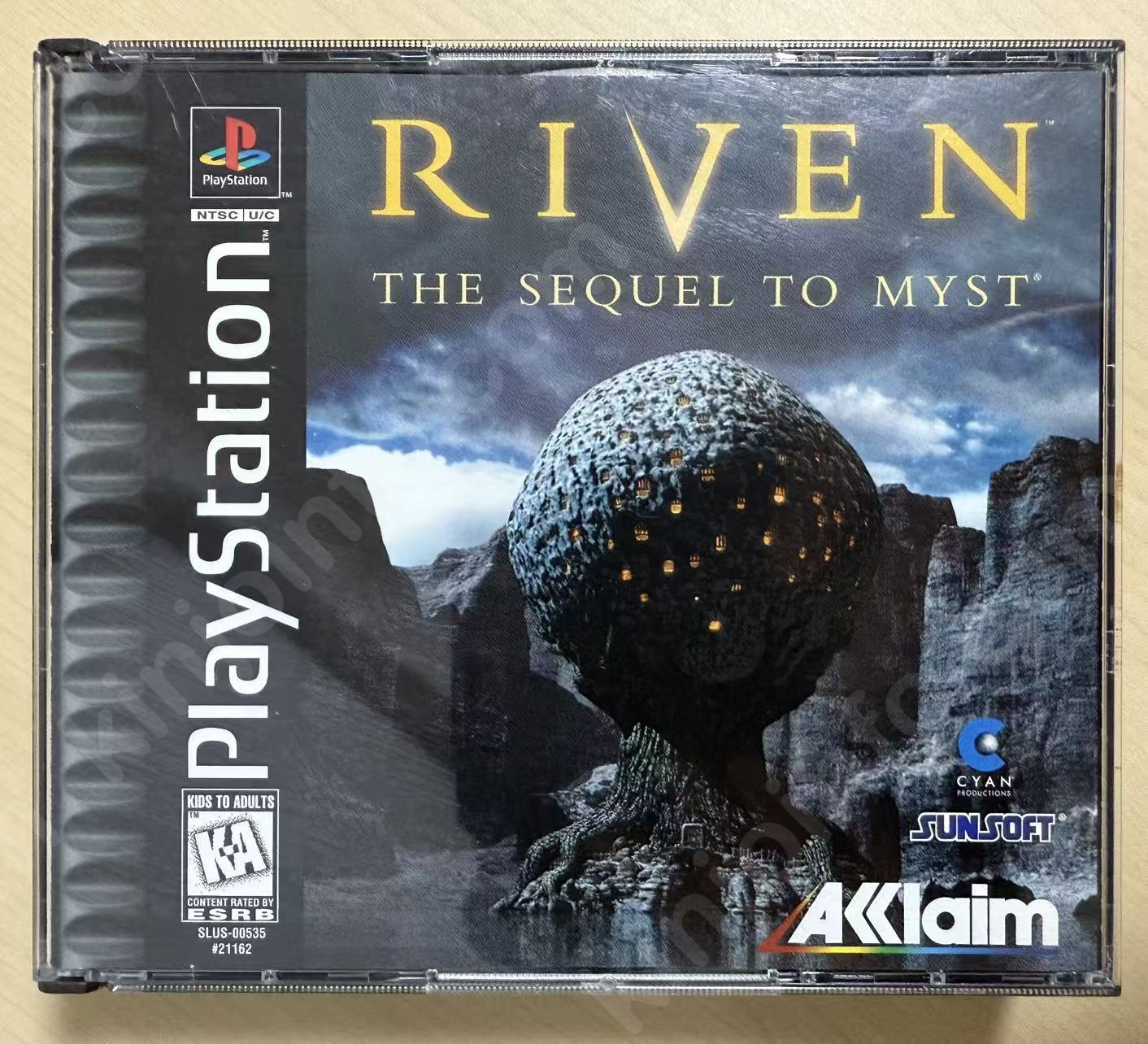 Riven: The Sequel to Myst（リヴン ザ・シーケルトゥミスト）【中古美品・PS北米版】
