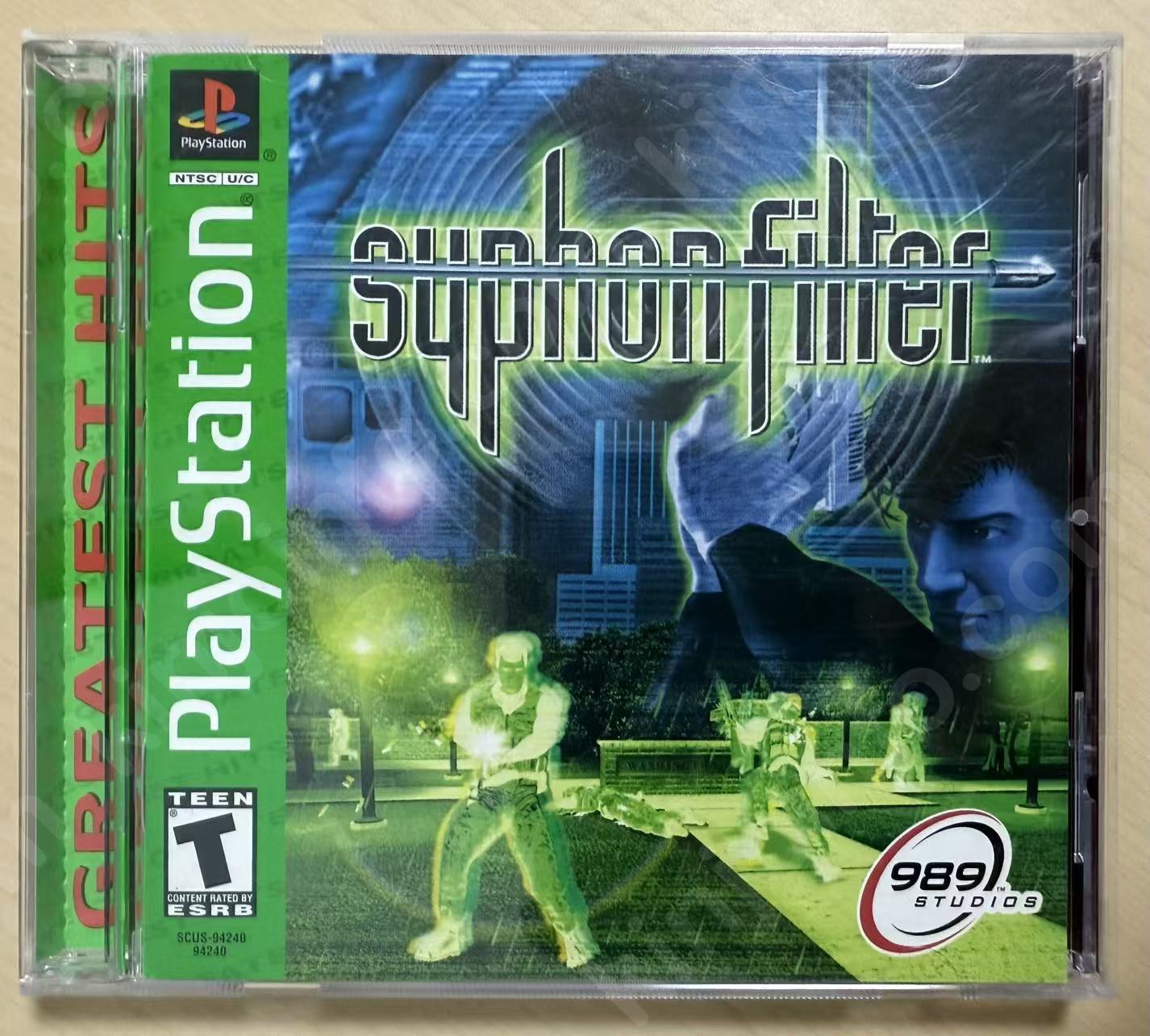 Syphon Filter（サイフォンフィルター）【中古美品・PS北米版】