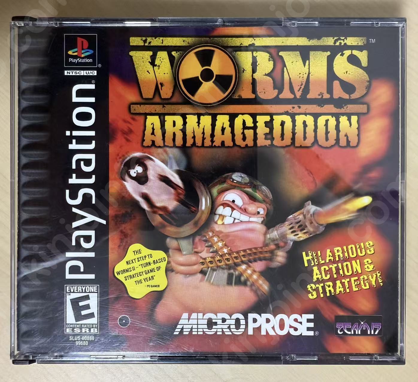 Worms Armageddon（ワームズ アルマゲドン）【中古美品・PS北米版】
