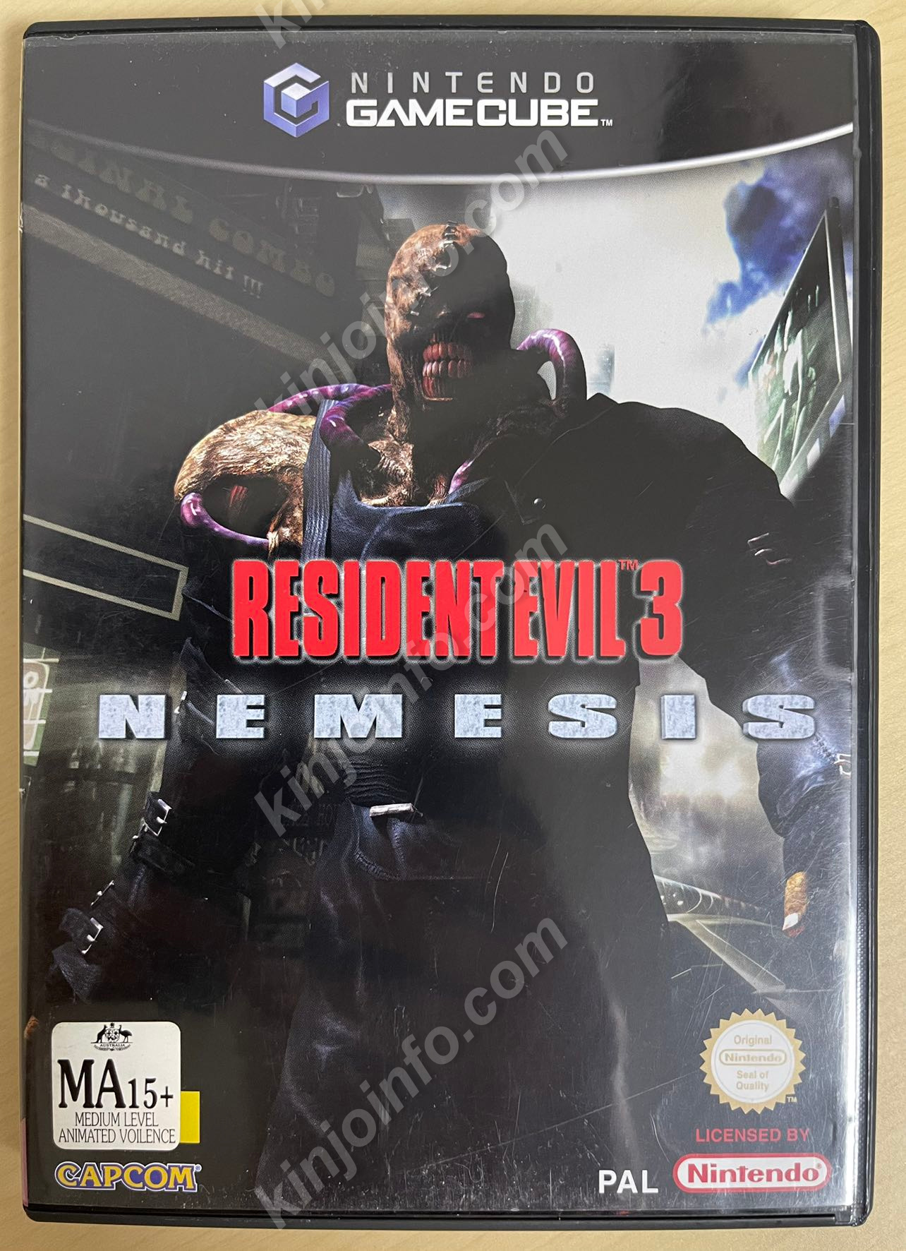 Resident Evil 3: Nemesis【中古美品・PAL版・GC欧州版】