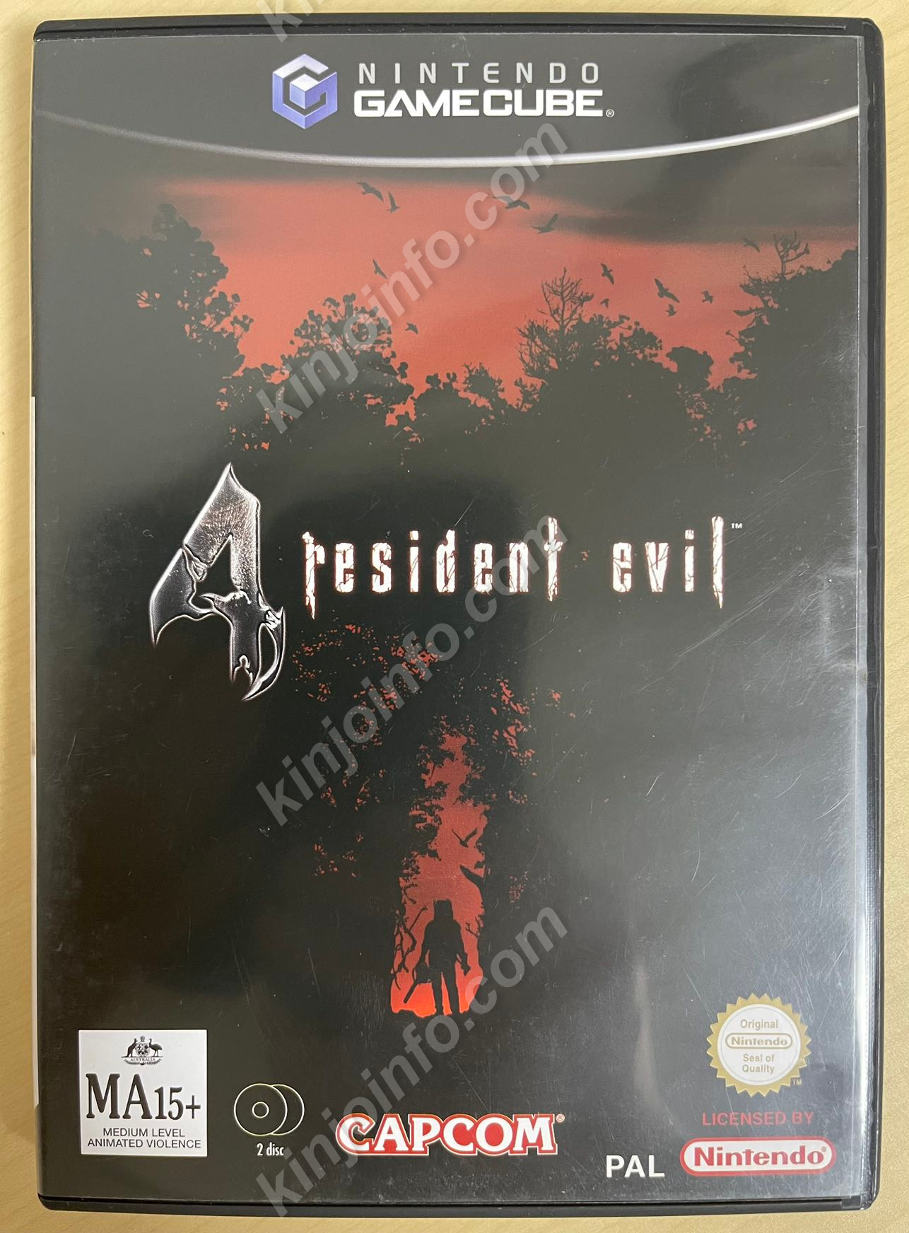 Resident Evil 4【中古美品・PAL版・GC欧州版】