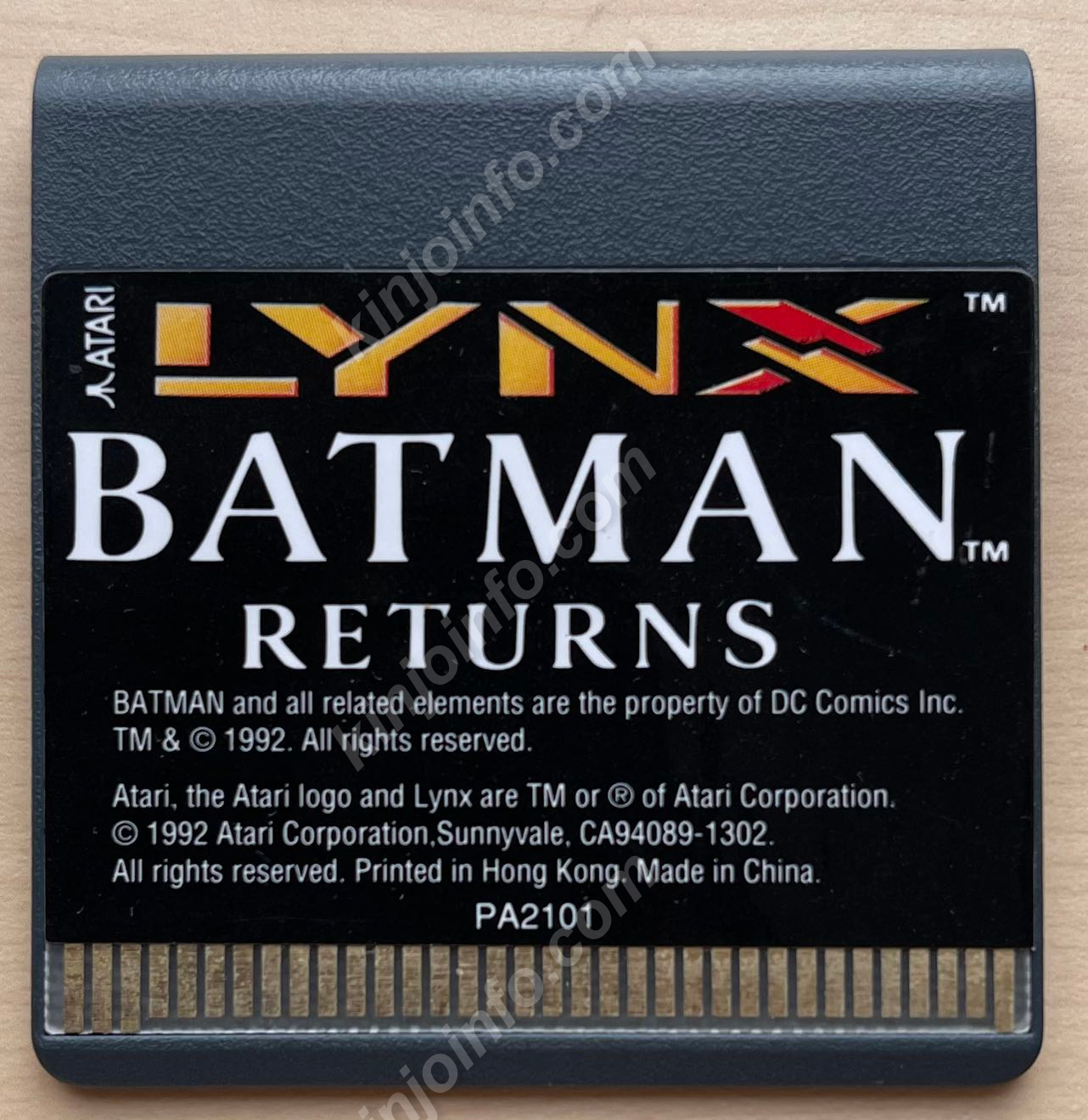 Batman Returns（バットマン リターンズ）【中古美品・Lynx欧州版】