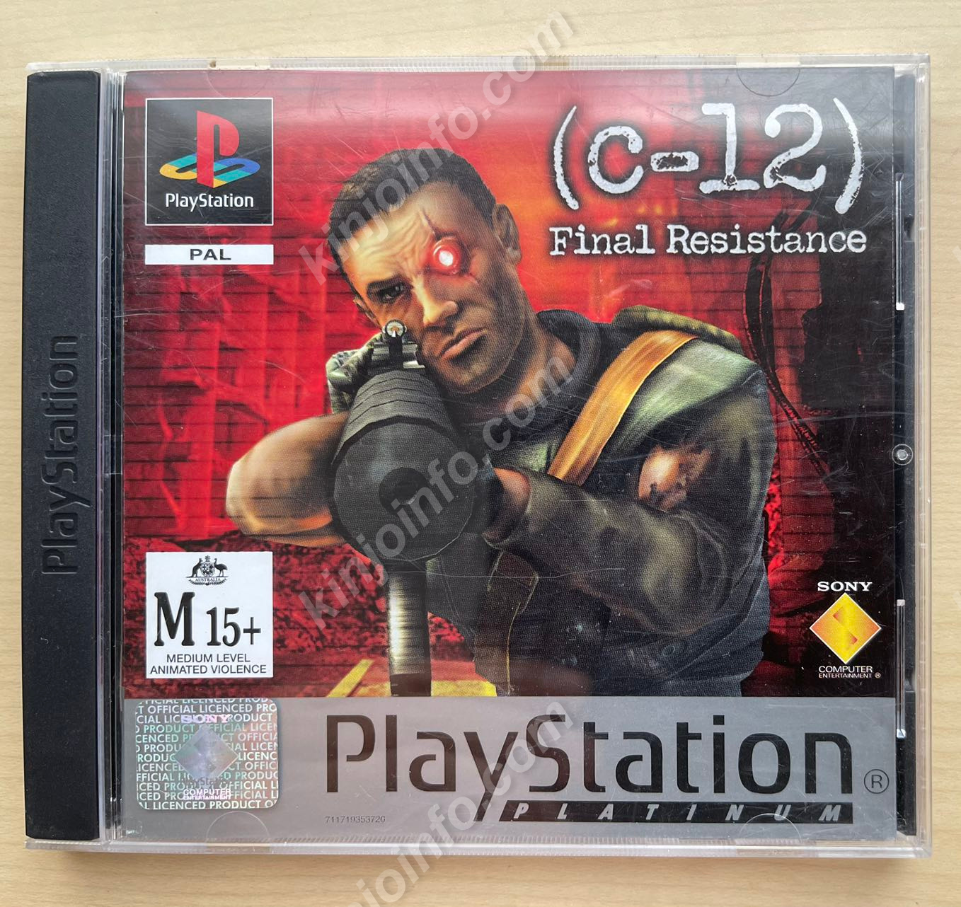 C-12: Final Resistance【中古美品・PAL版・PS欧州版】