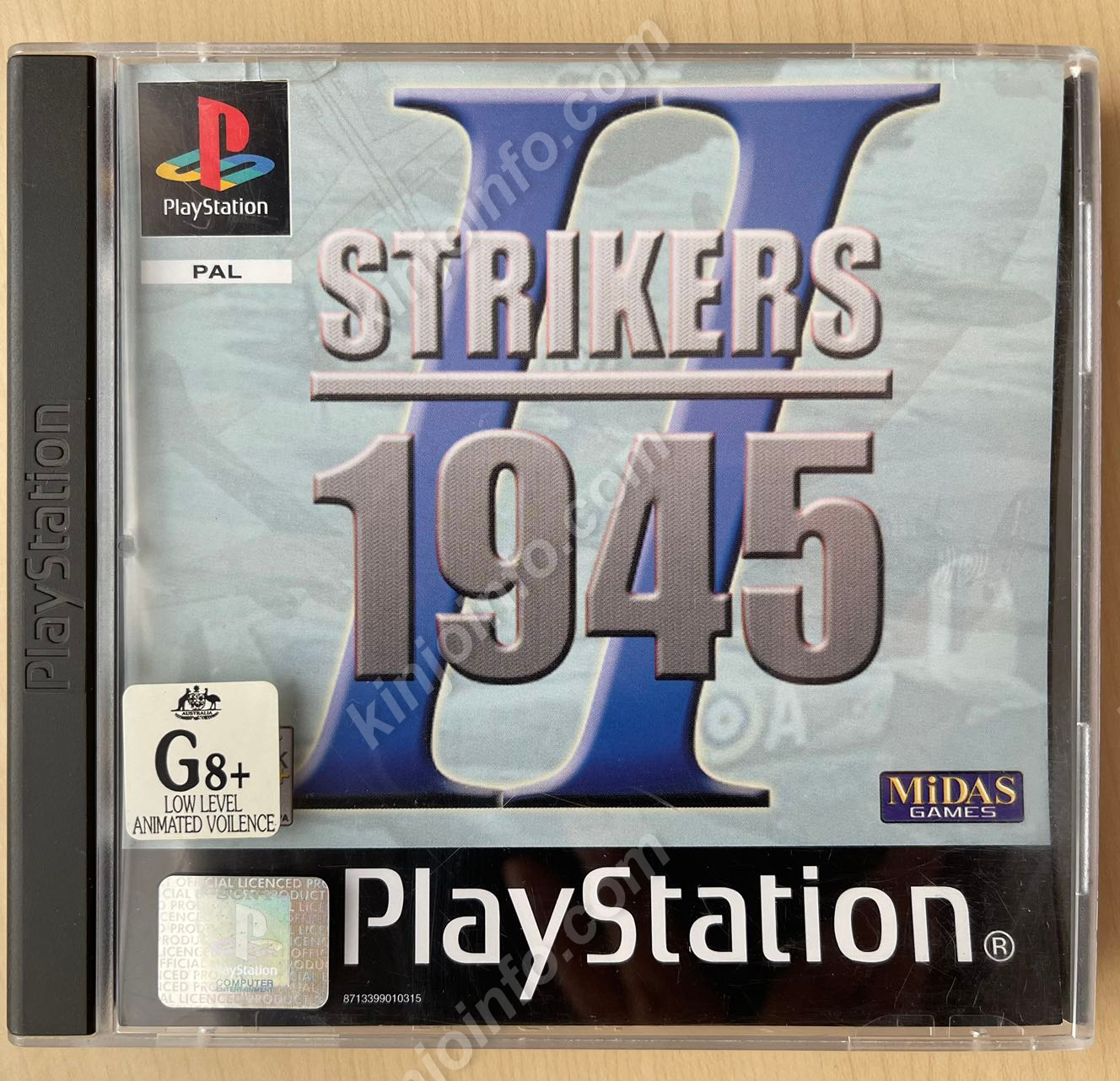 Strikers 1945 II（ストライカーズ1945II）【中古美品・PAL版・PS欧州版】