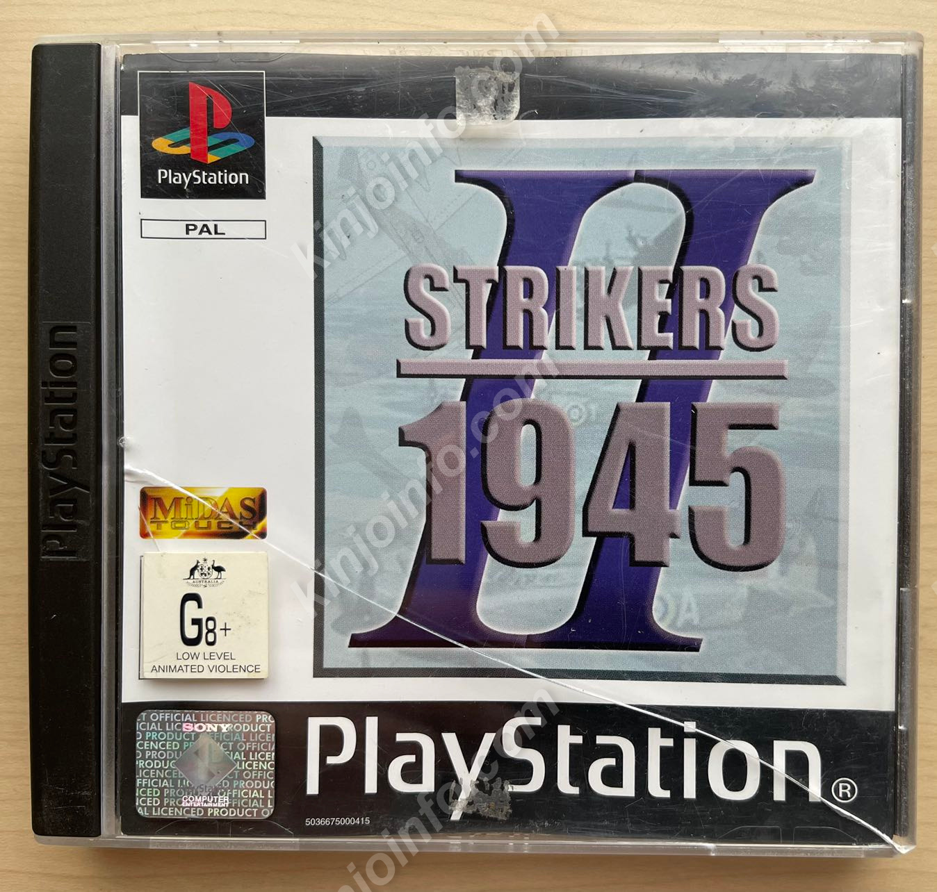 Strikers 1945 II（ストライカーズ1945II）【中古・PAL版・PS欧州版】