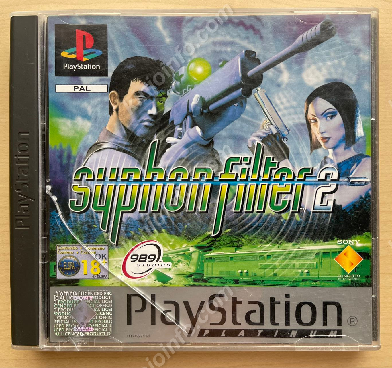 Syphon Filter 2【中古・PAL版・PS欧州版】