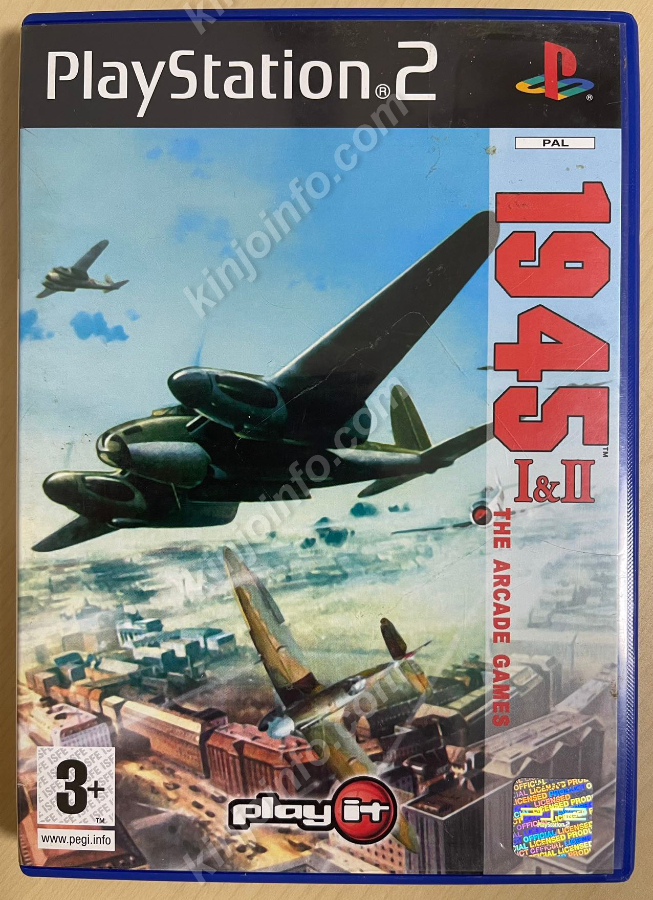 STRIKERS1945 I & II【中古美品・PAL版・PS2欧州版】