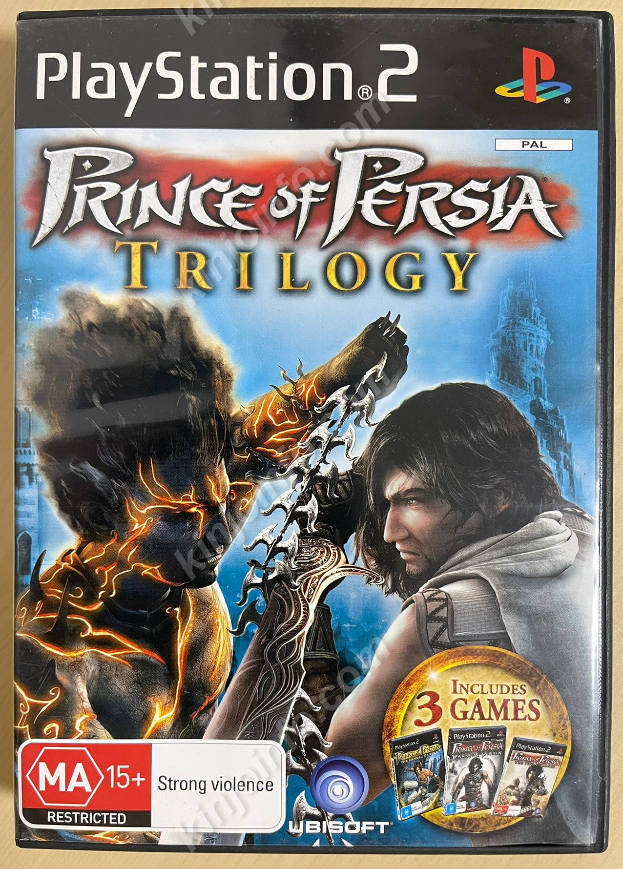 Prince of Persia Trilogy（プリンスオブペルシャ-トリロジー）【中古美品・PAL版・PS2欧州版】