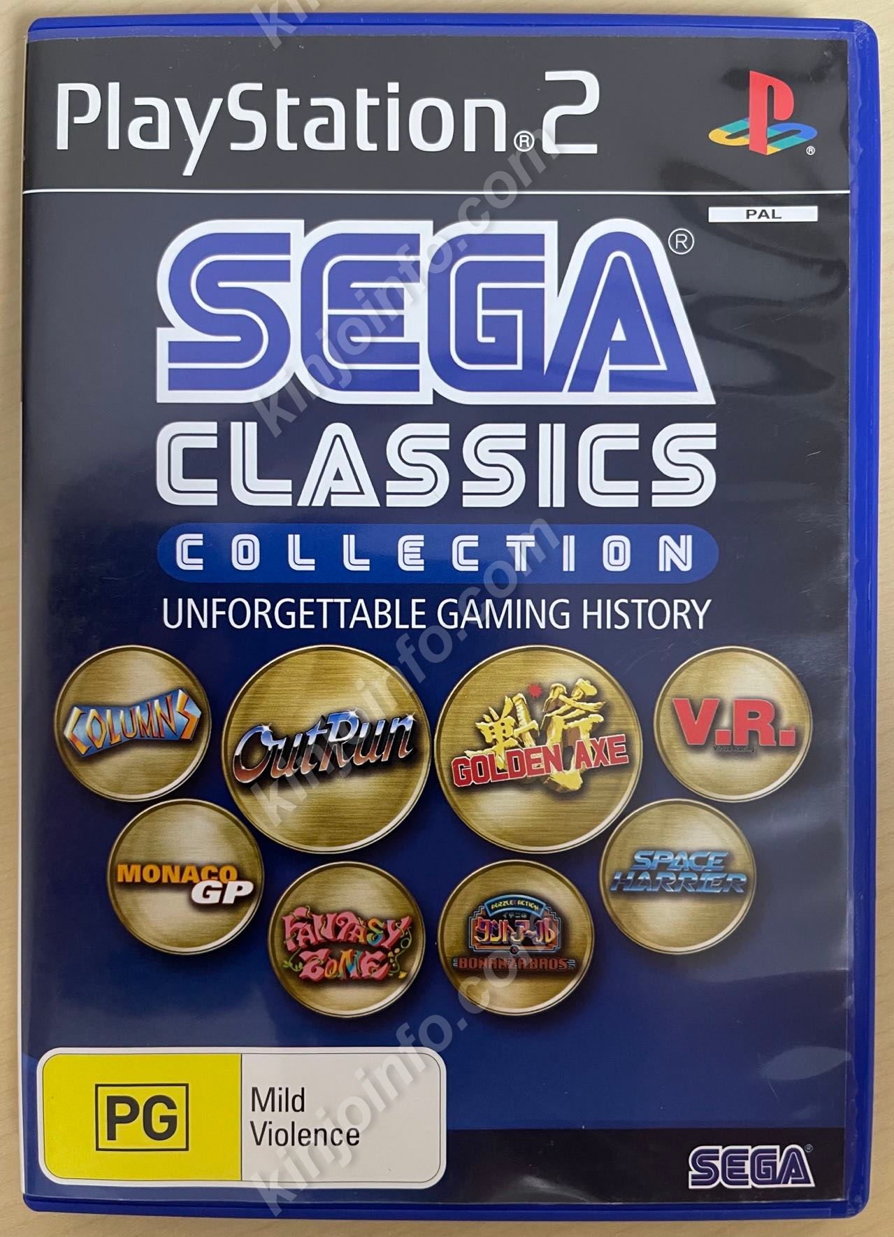 Sega Classics Collection【中古美品・PAL版・PS2欧州版】