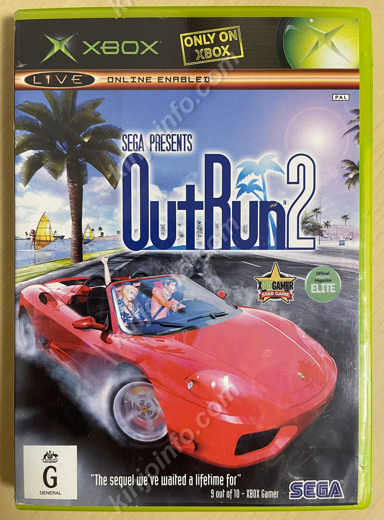 OutRun2（アウトラン2）【中古美品・pal版・xbox欧州版】