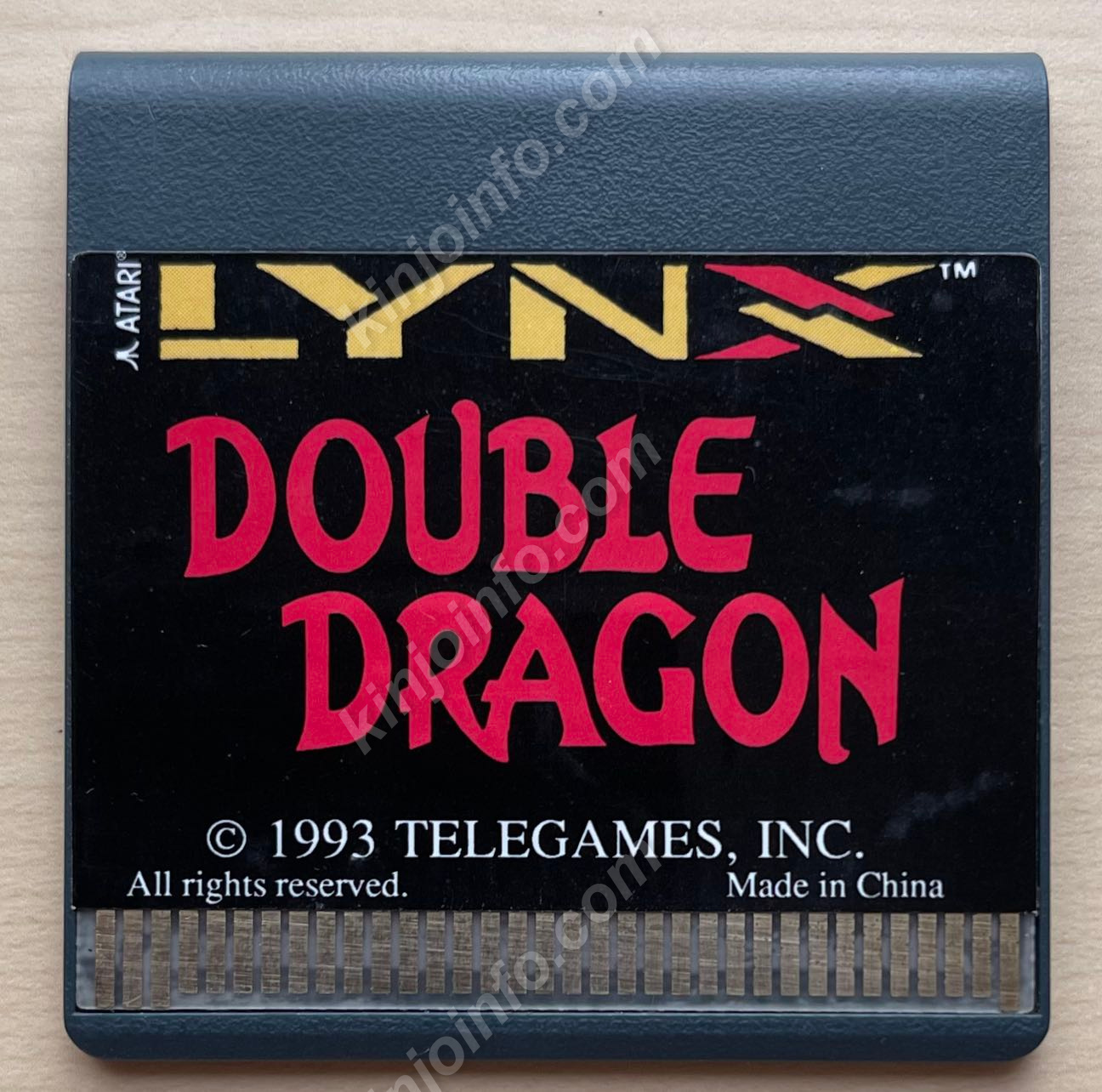 DOUBLE DRAGON（ダブルドラゴン）【中古美品・Lynx版】