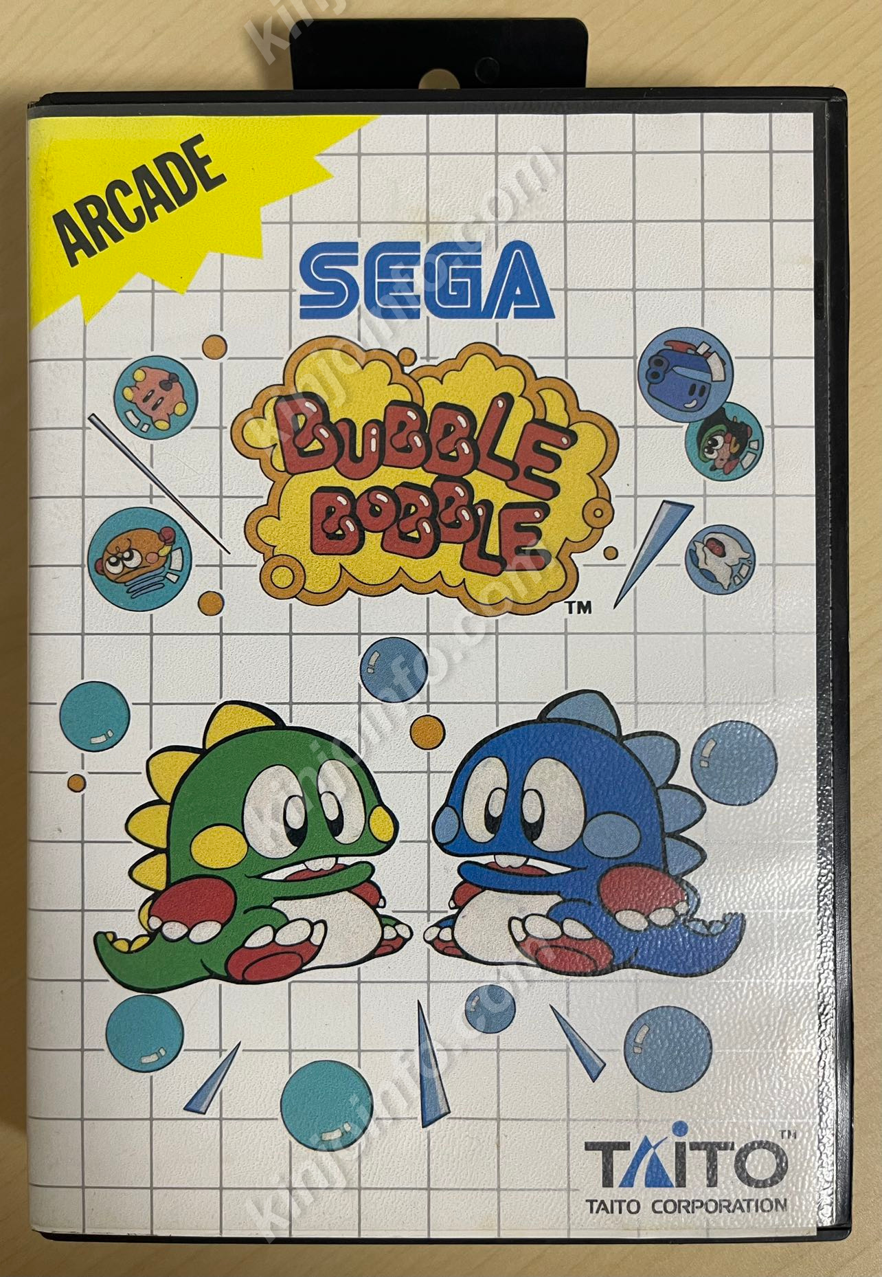 Bubble Bobble（バブルボブル）【中古美品・SMS欧州版】