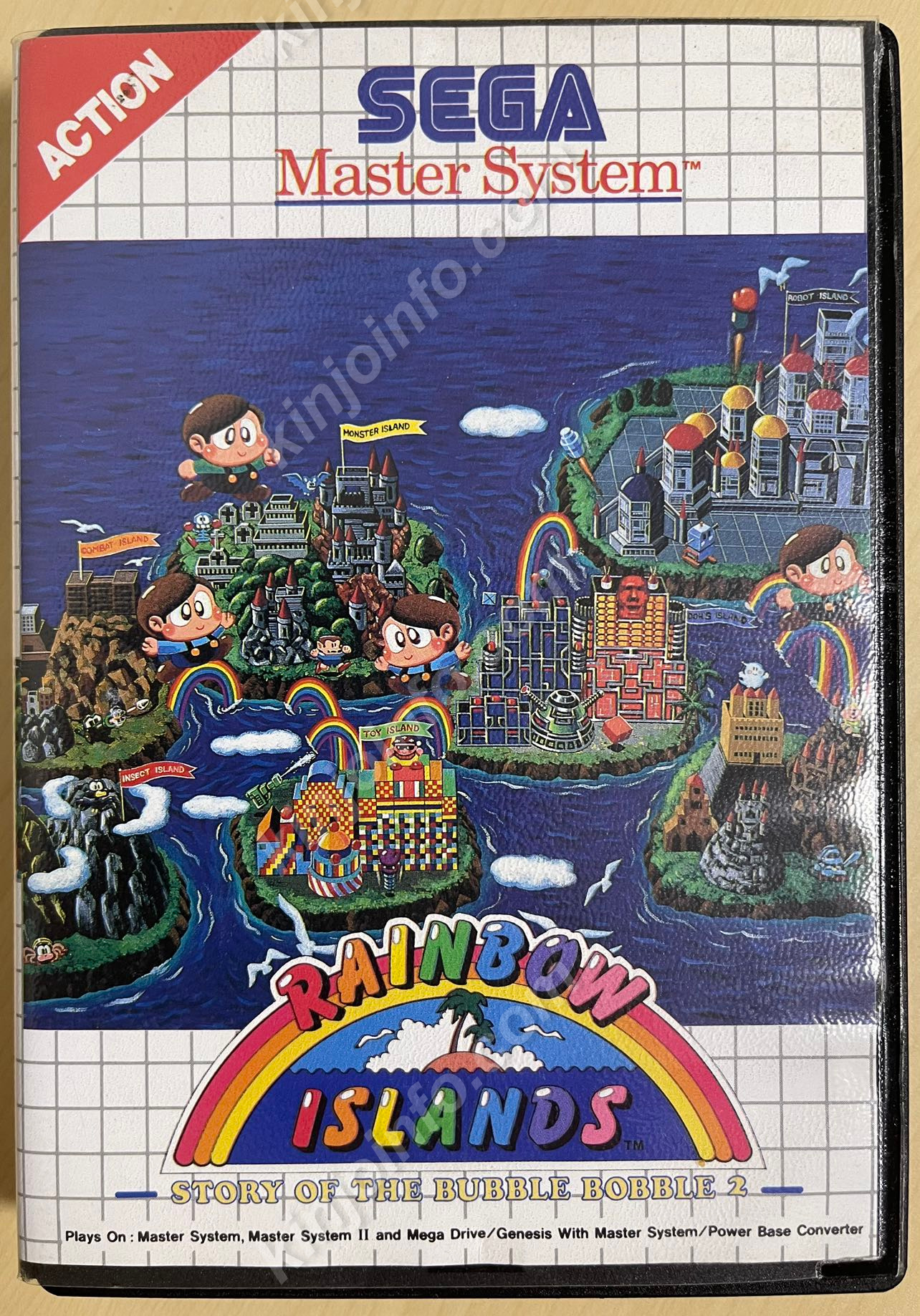 Rainbow Islands（レインボーアイランド）【中古美品・SMS欧州版】