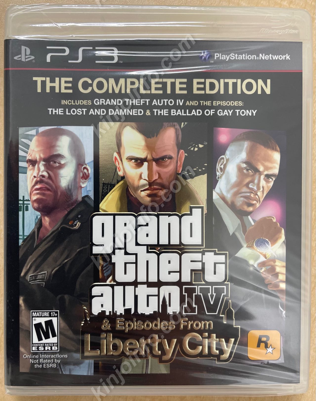 GTA IV The complete Edition & Episodes From Liberty City【新品未開封・PS3北米版】
