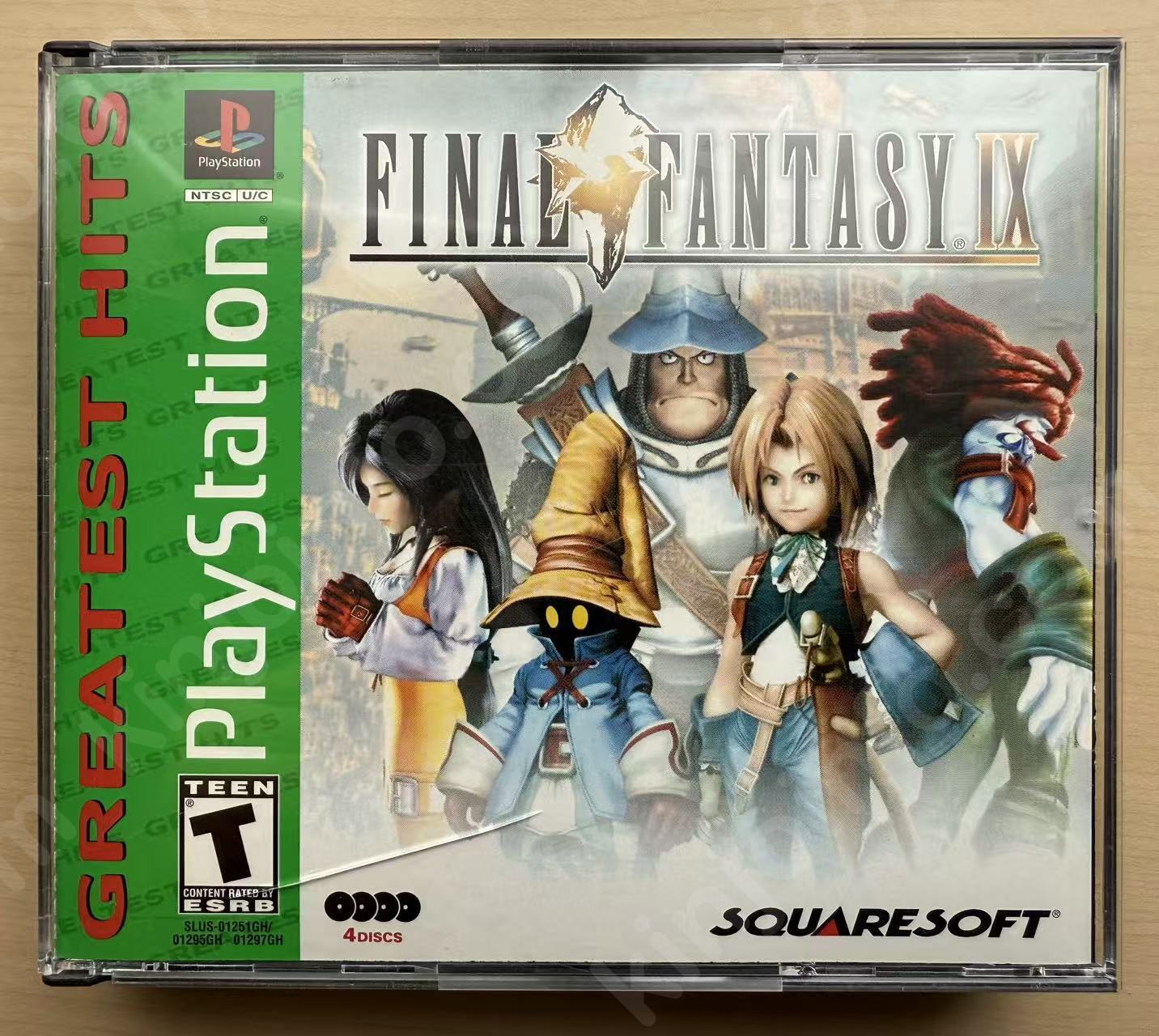Final Fantasy IX（ファイナルファンタジーIX）【中古美品・Greatest Hits版・PS北米版】