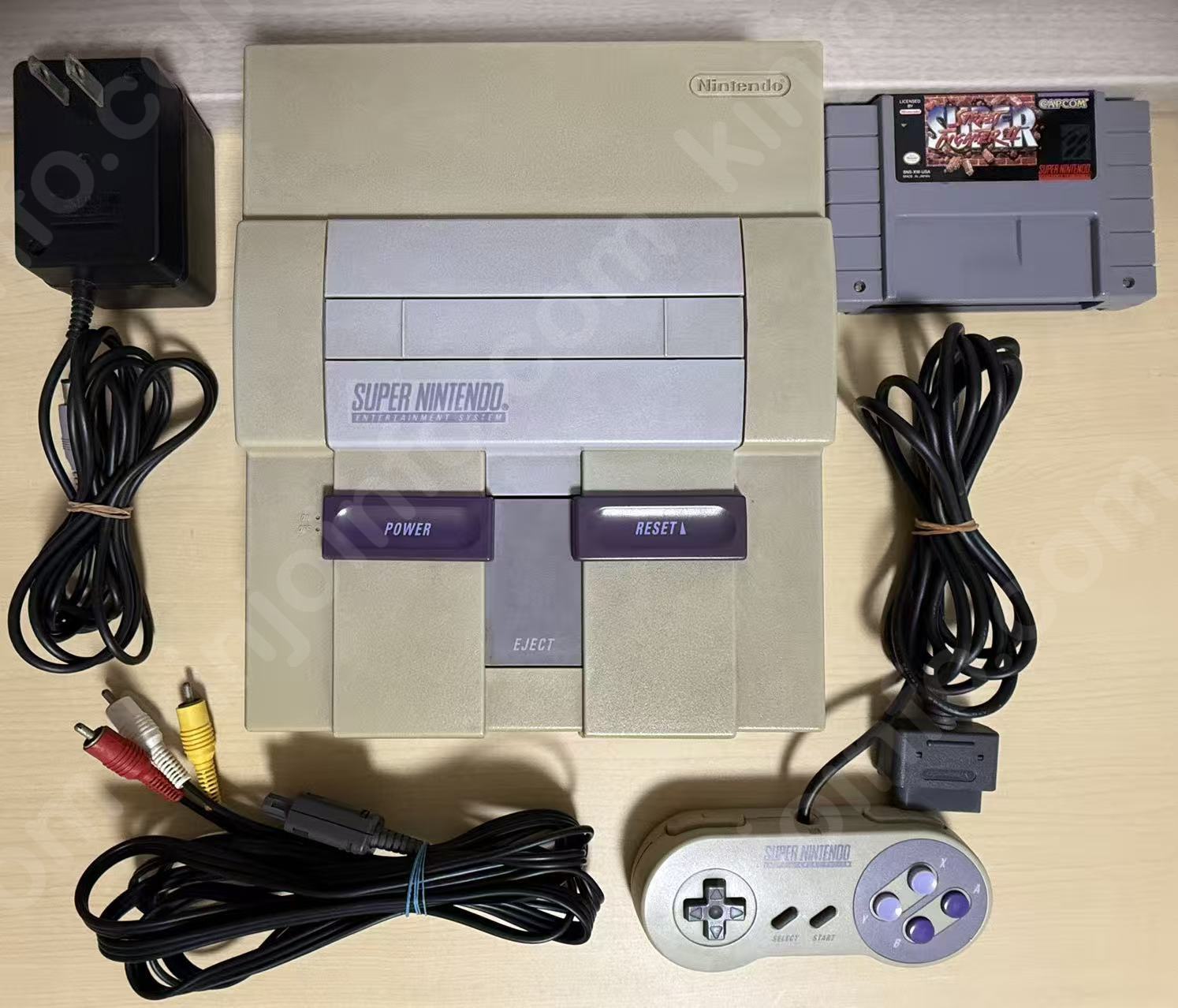 スーパーニンテンドーエンターテイメントシステム 本体一式 (Super Nintendo Entertainment System Console Set)【中古・SNES北米版】