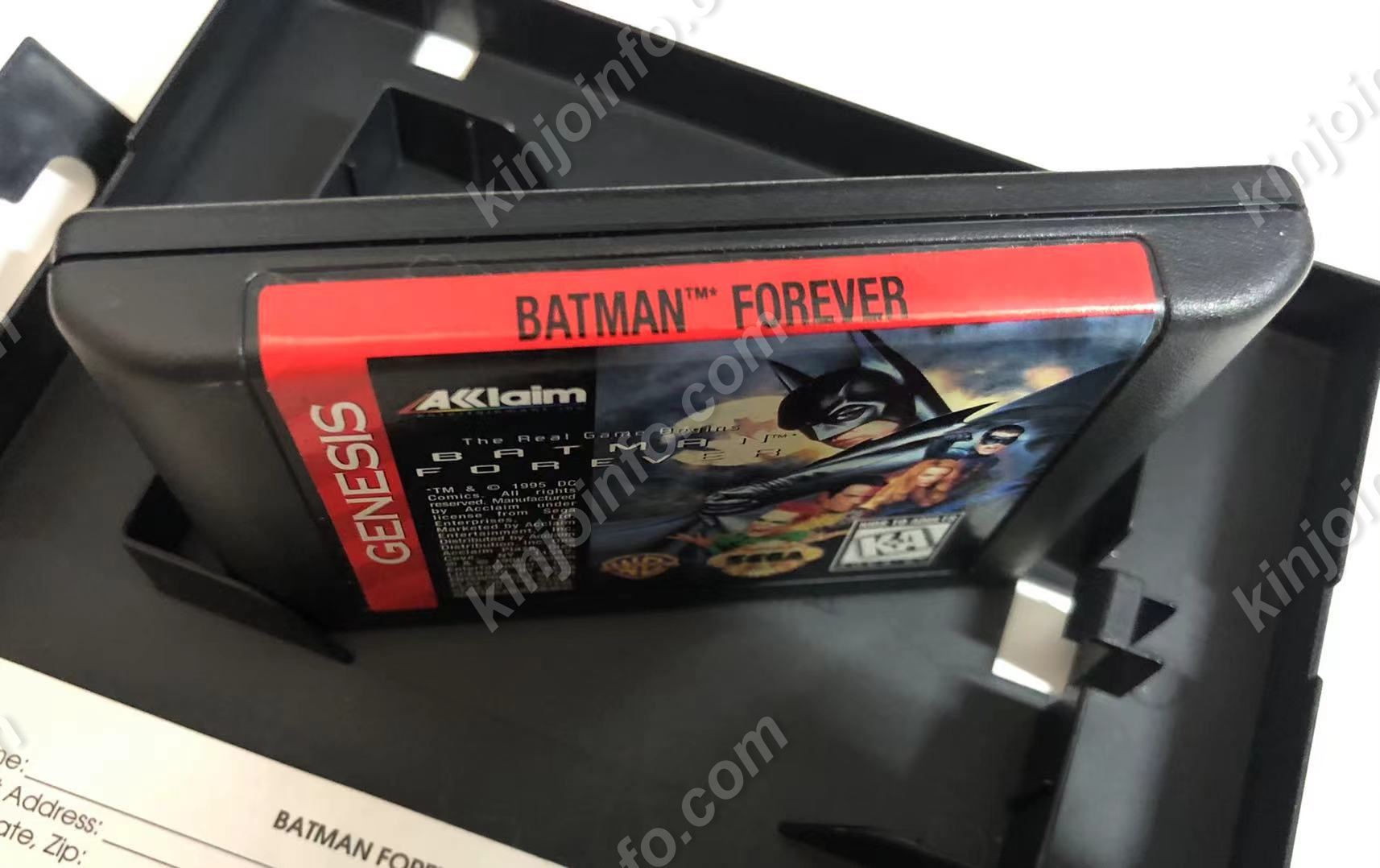 バットマン フォーエヴァー Batman Forever【中古美品・Genesis北米版 