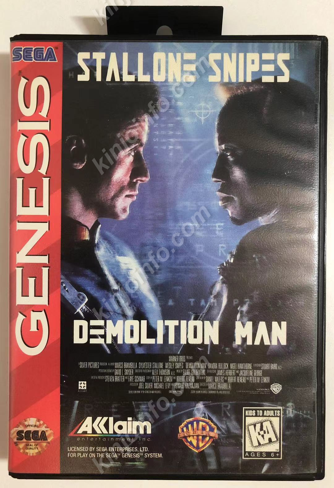 Demolition Man（デモリションマン）【中古美品・Genesis北米版】