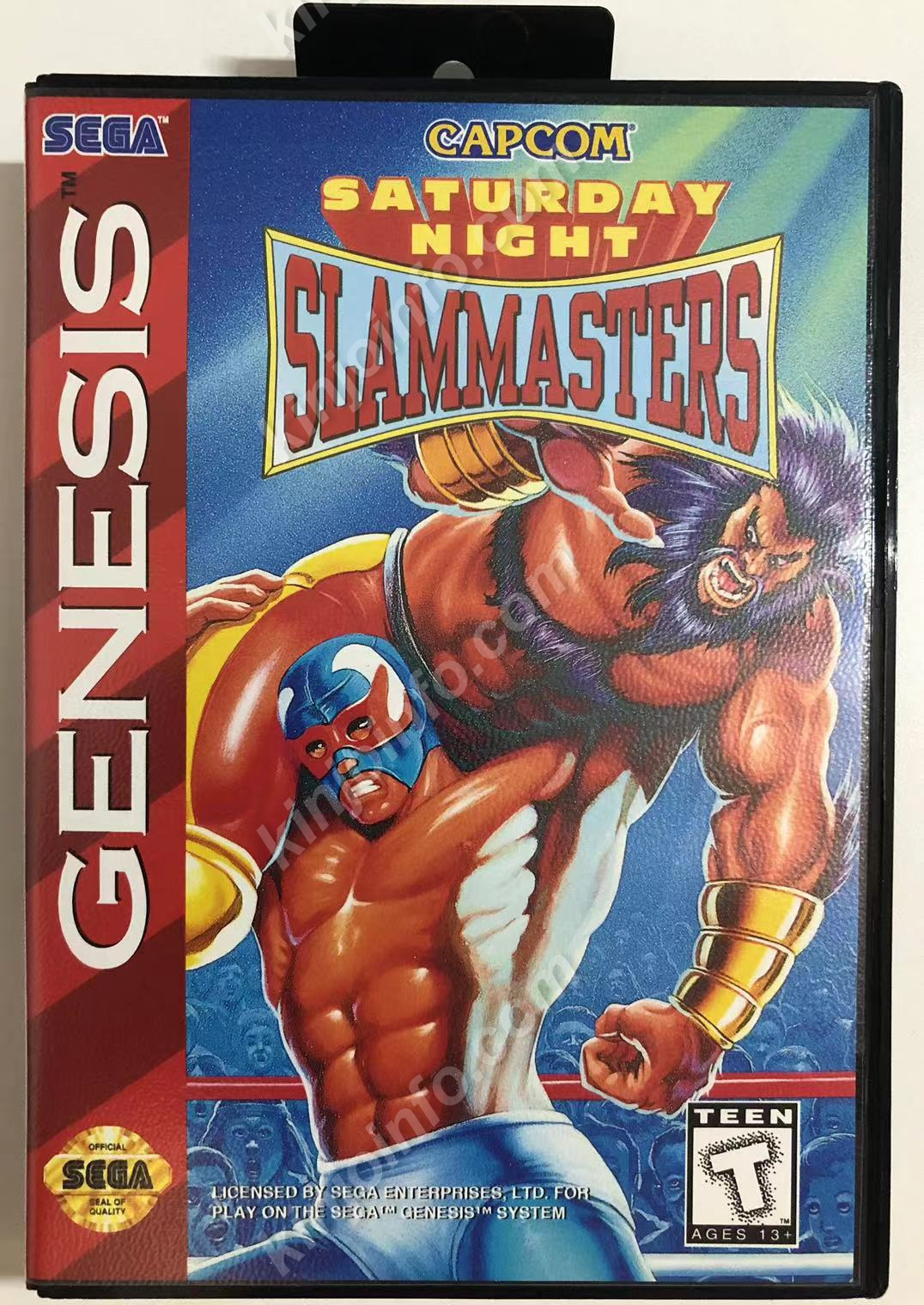 Saturday Night Slam Masters【中古美品・Genesis北米版】 / kinjoinfo