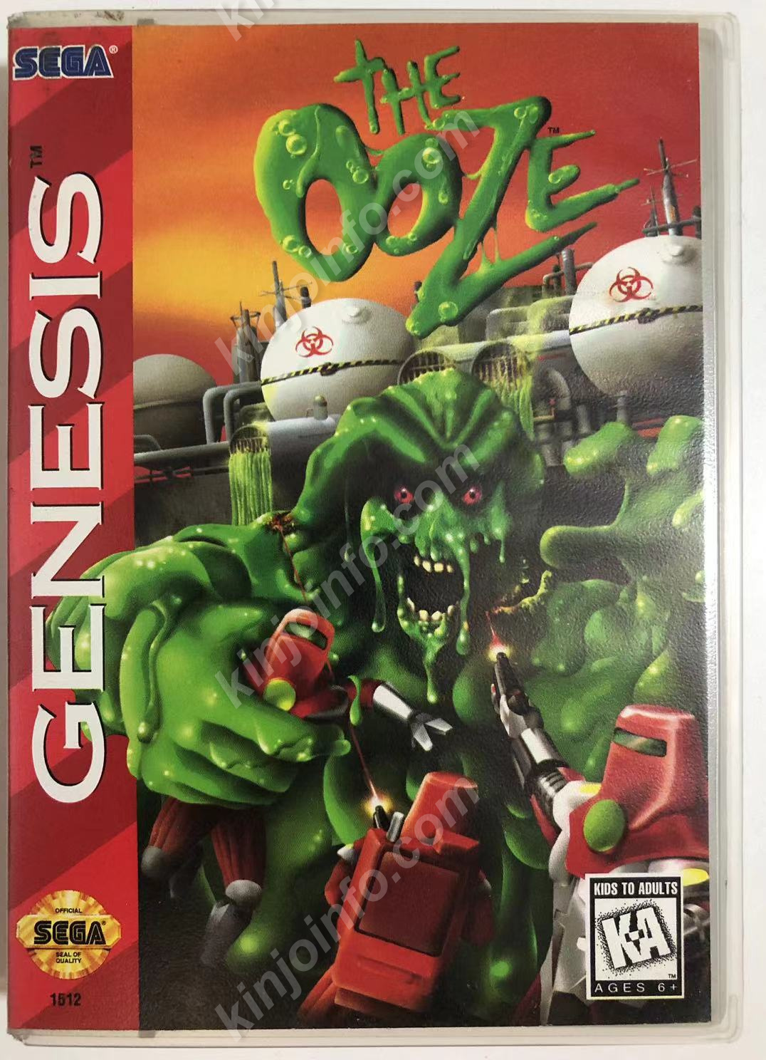 The Ooze（ジ・ウーズ）【中古・完品・Genesis北米版】