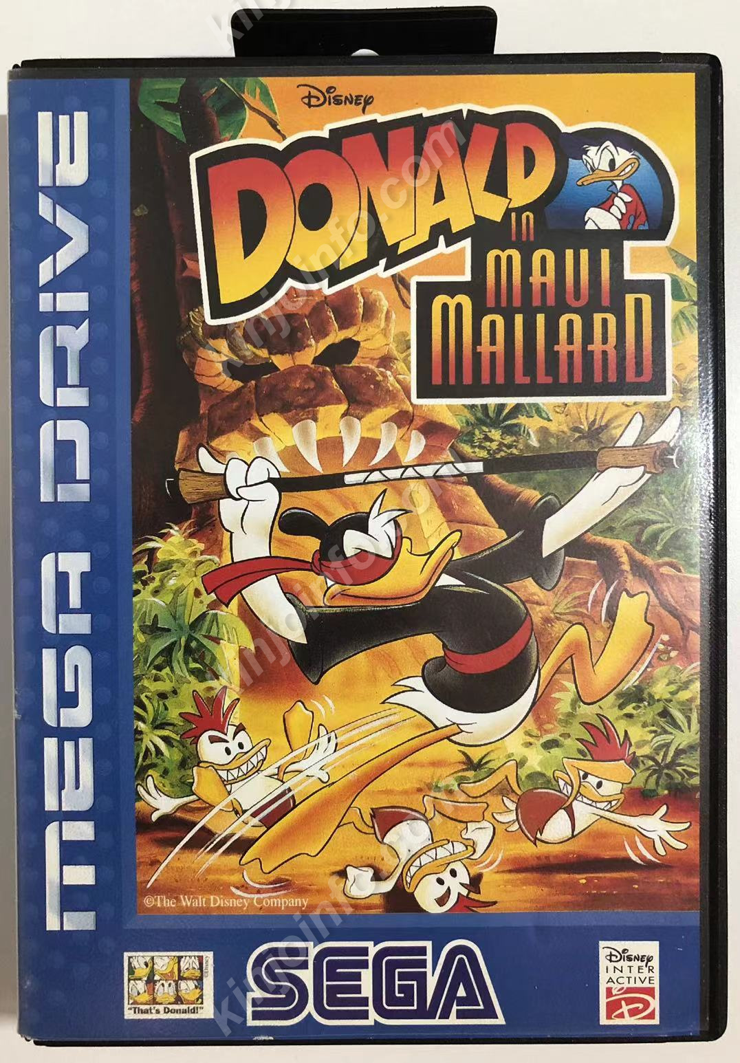 Donald In Maui Mallard【中古・PAL版・MD欧州版】