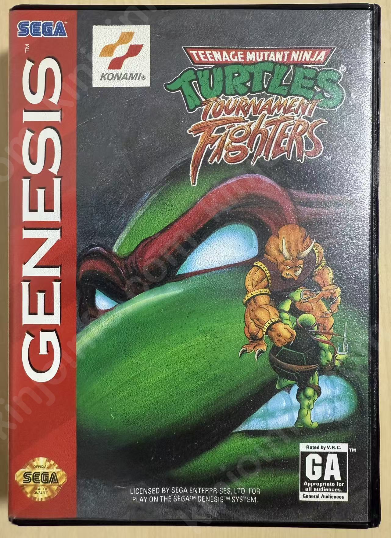 Teenage Mutant Ninja Turtles: Tournament Fighters(タートルズ トーナメントファイターズ )【中古美品・genesis北米版】