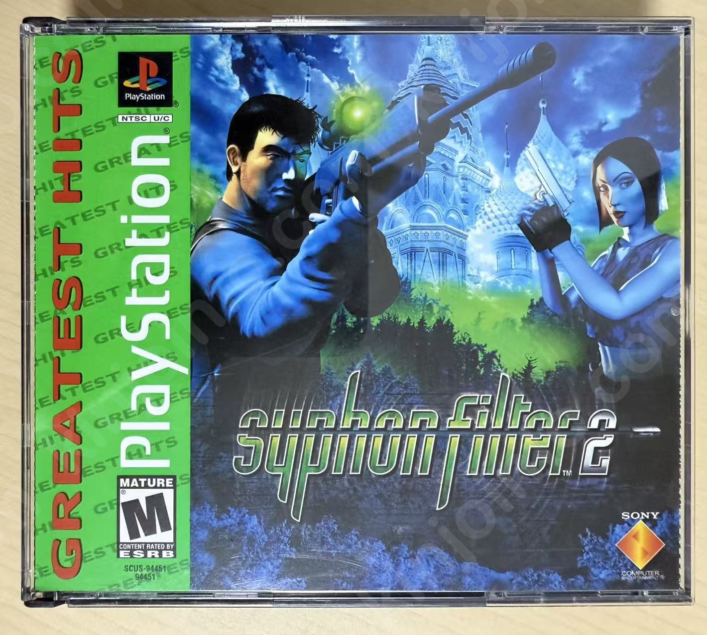 Syphon Filter 2（サイフォンフィルター2）【中古美品・GH版・PS北米版】