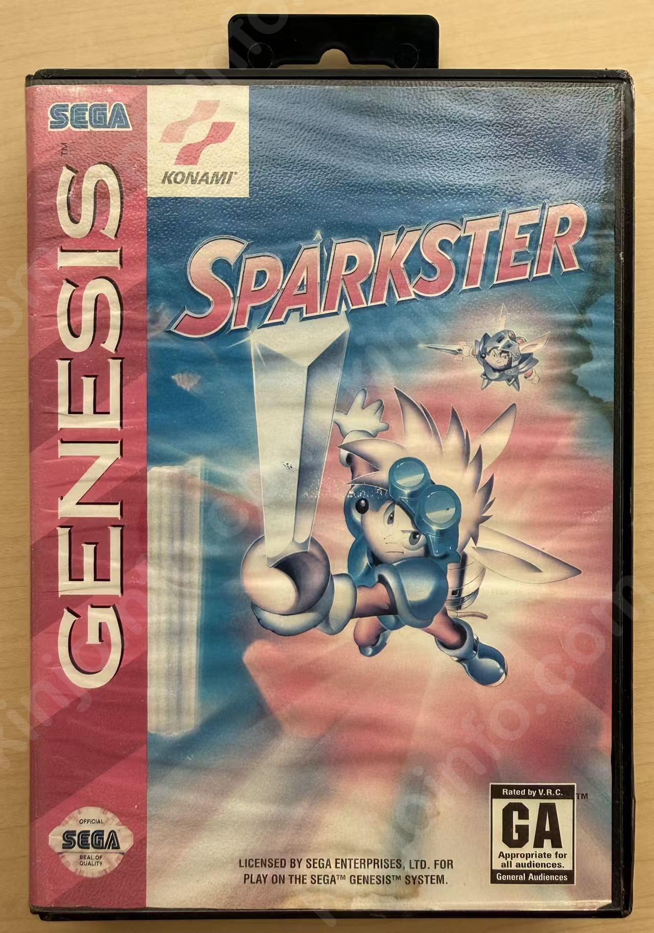 Sparkster（スパークスター ロケットナイトアドベンチャーズ2）【中古・Genesis北米版】