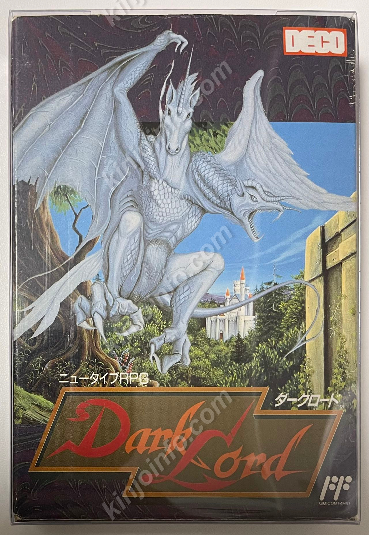 ダークロード【中古美品・完品・FC日本版】