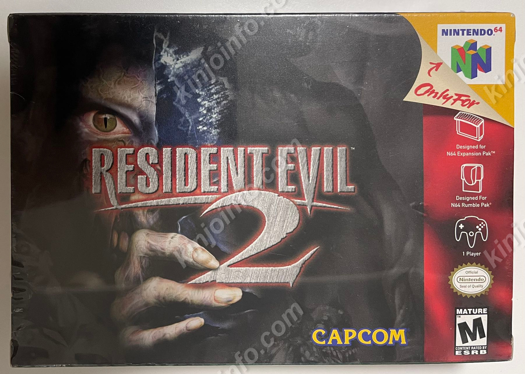 RESIDENT EVIL 2（バイオハザード2）【新品未開封・N64北米版