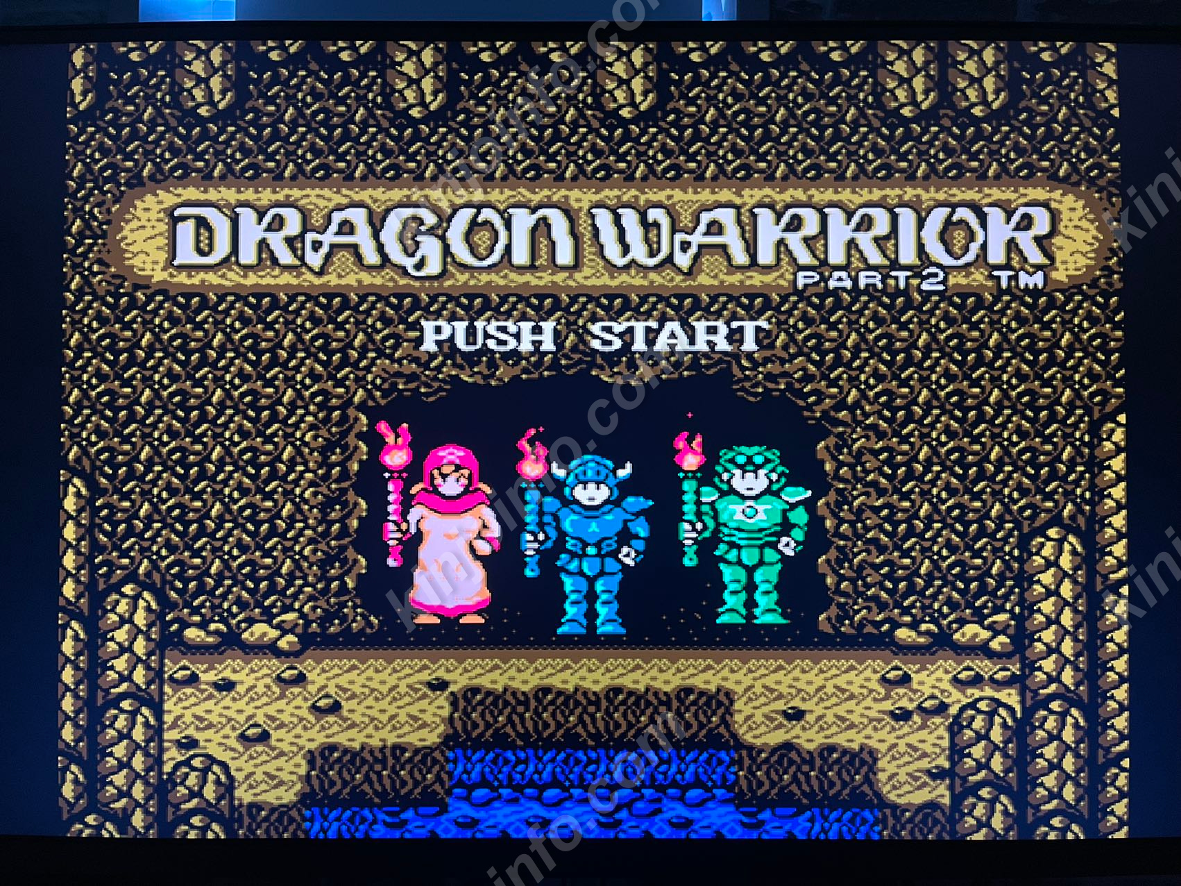 Dragon Warrior II（ドラゴンクエストII 悪霊の神々）【中古美品・NES