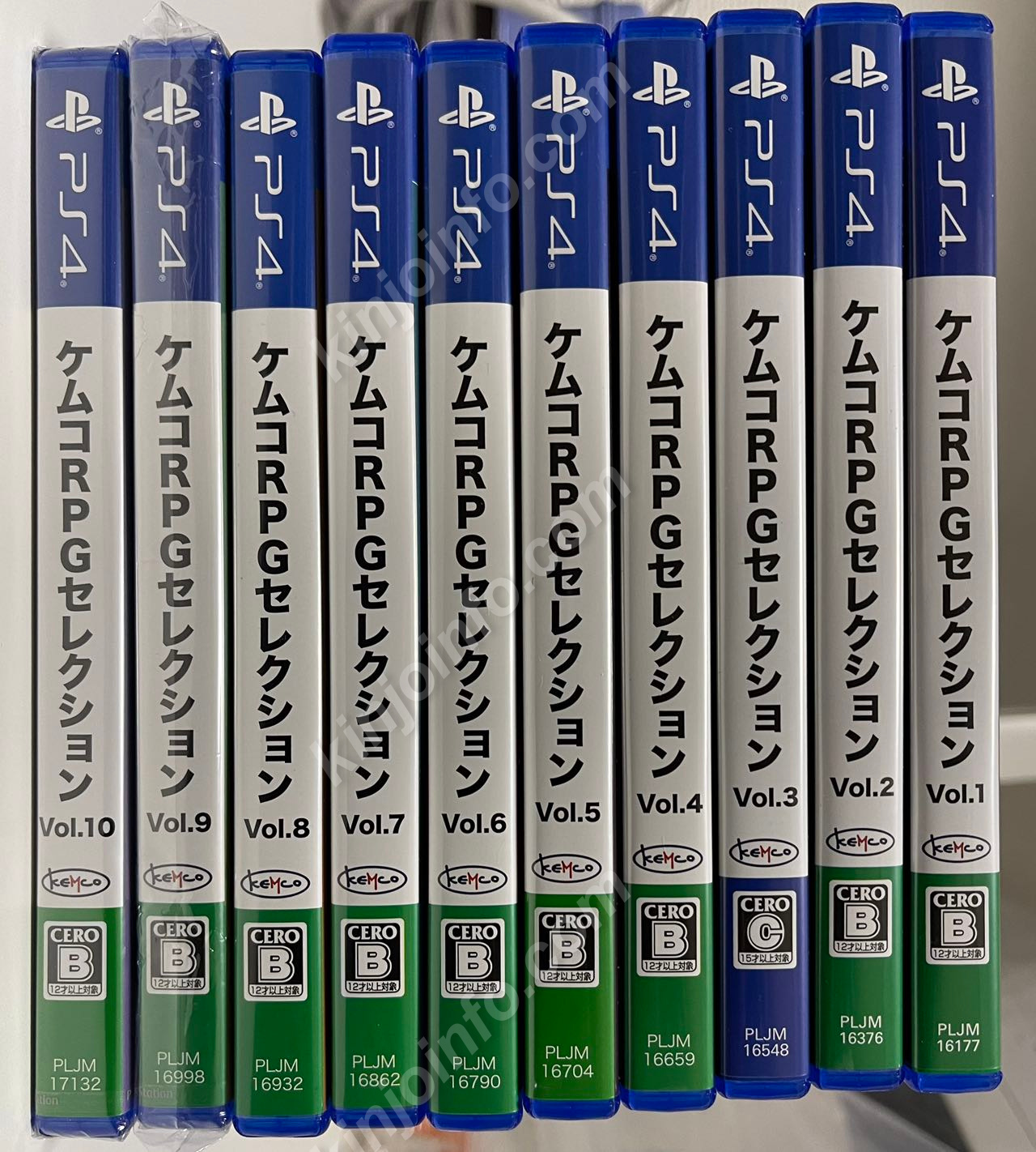 ケムコRPGセレクション Vol.1〜10セット【中古美品・新品未開封・PS4日本版】