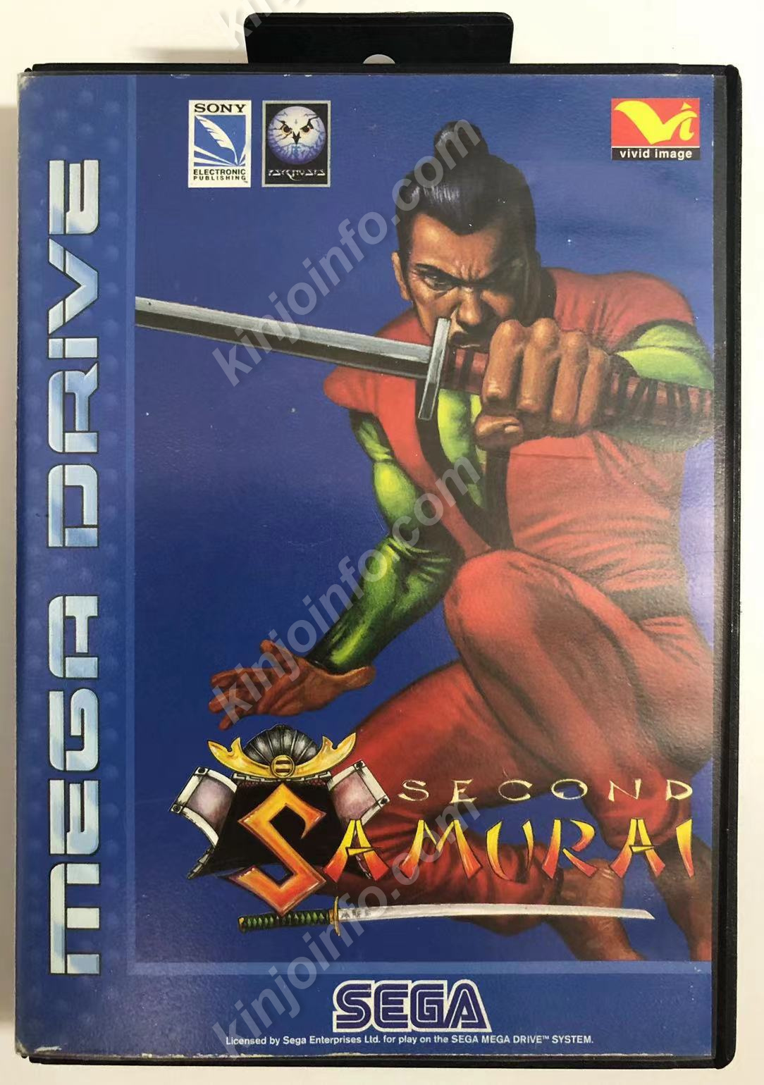 Second Samurai【中古・PAL版・MD欧州版】