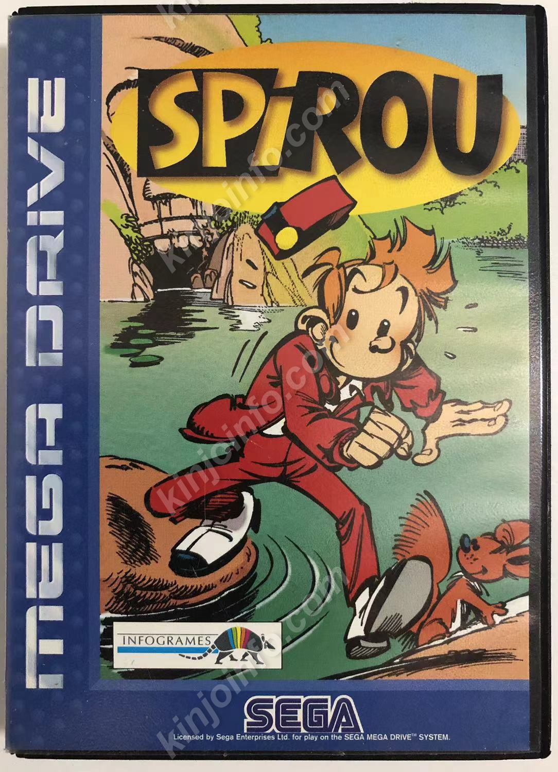 Spirou【中古・PAL版・MD欧州版】