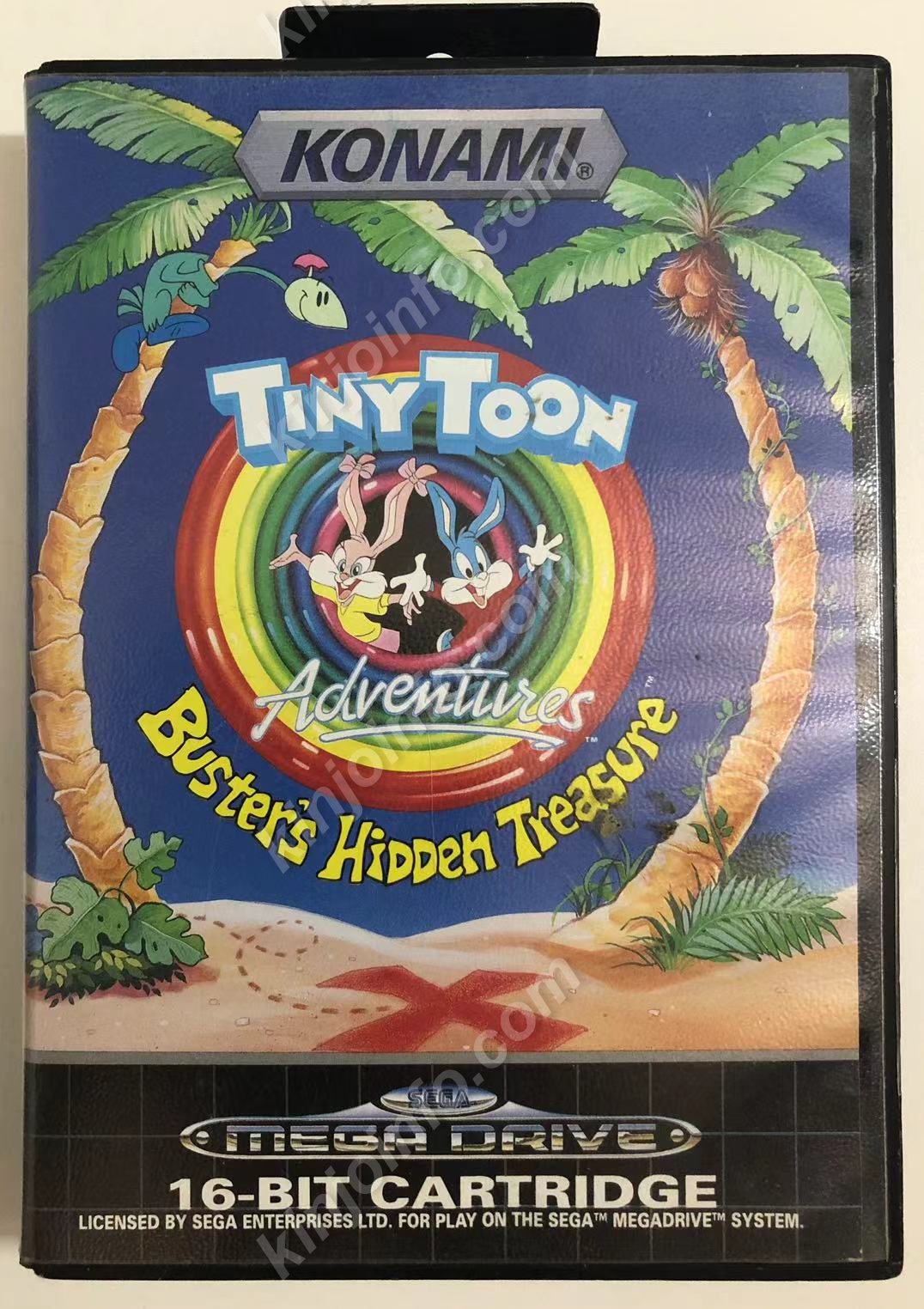 Tiny Toon Adventures：Buster's Hidden Treasure【中古・PAL版・MD欧州版】