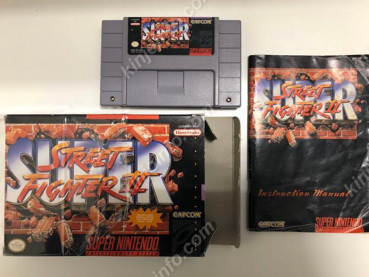 Super Street Fighter II: The New Challengers【中古・SNES北米版】