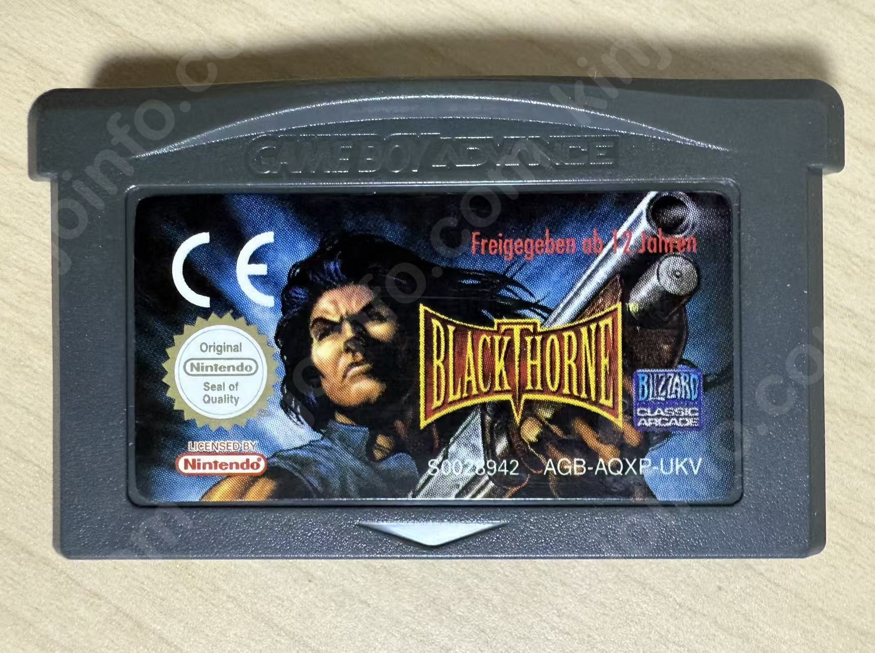 ブラックソーン(Blackthorne)【中古美品・GBA欧州版】